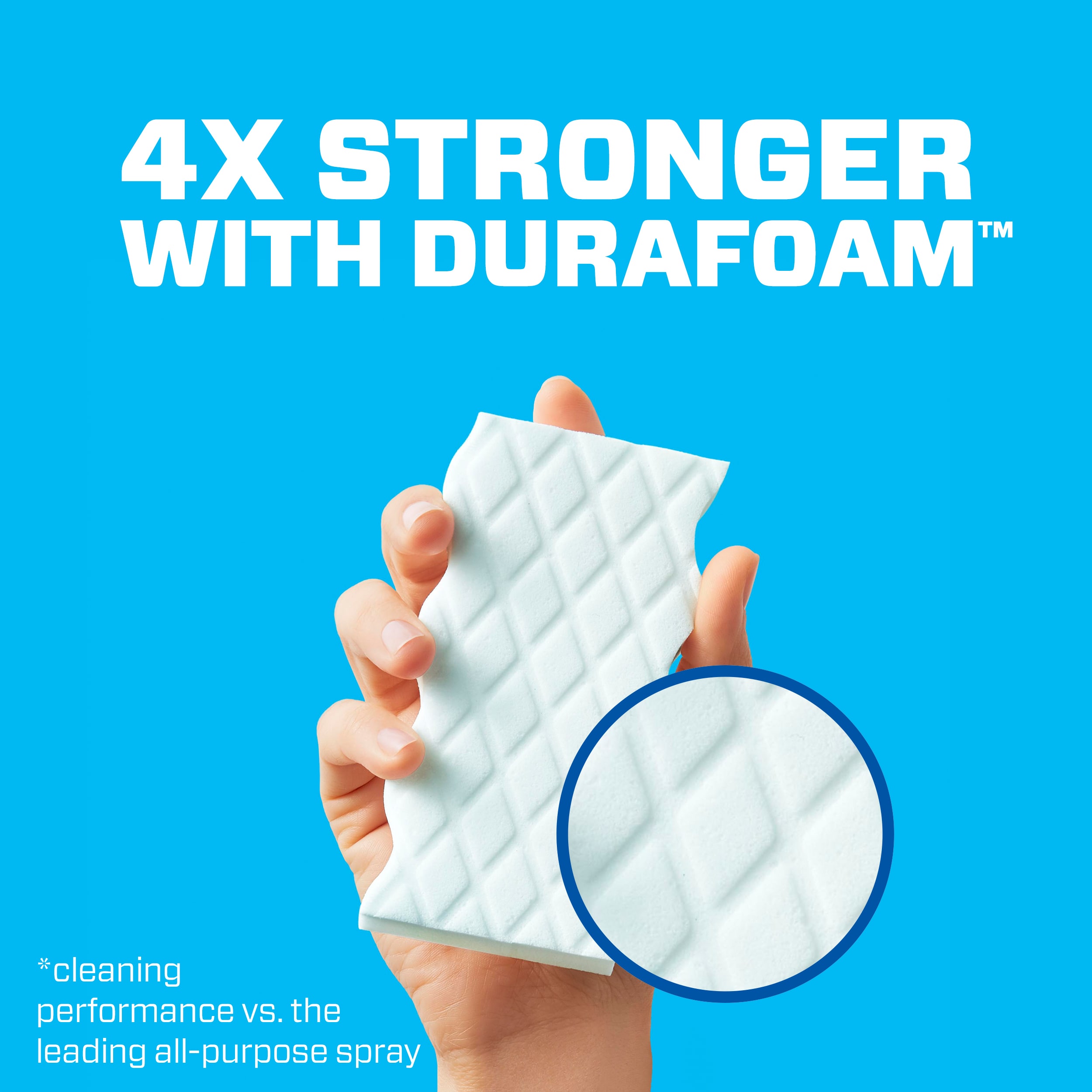 Mr. Clean Magic Eraser 2X Stronger With Durafoam