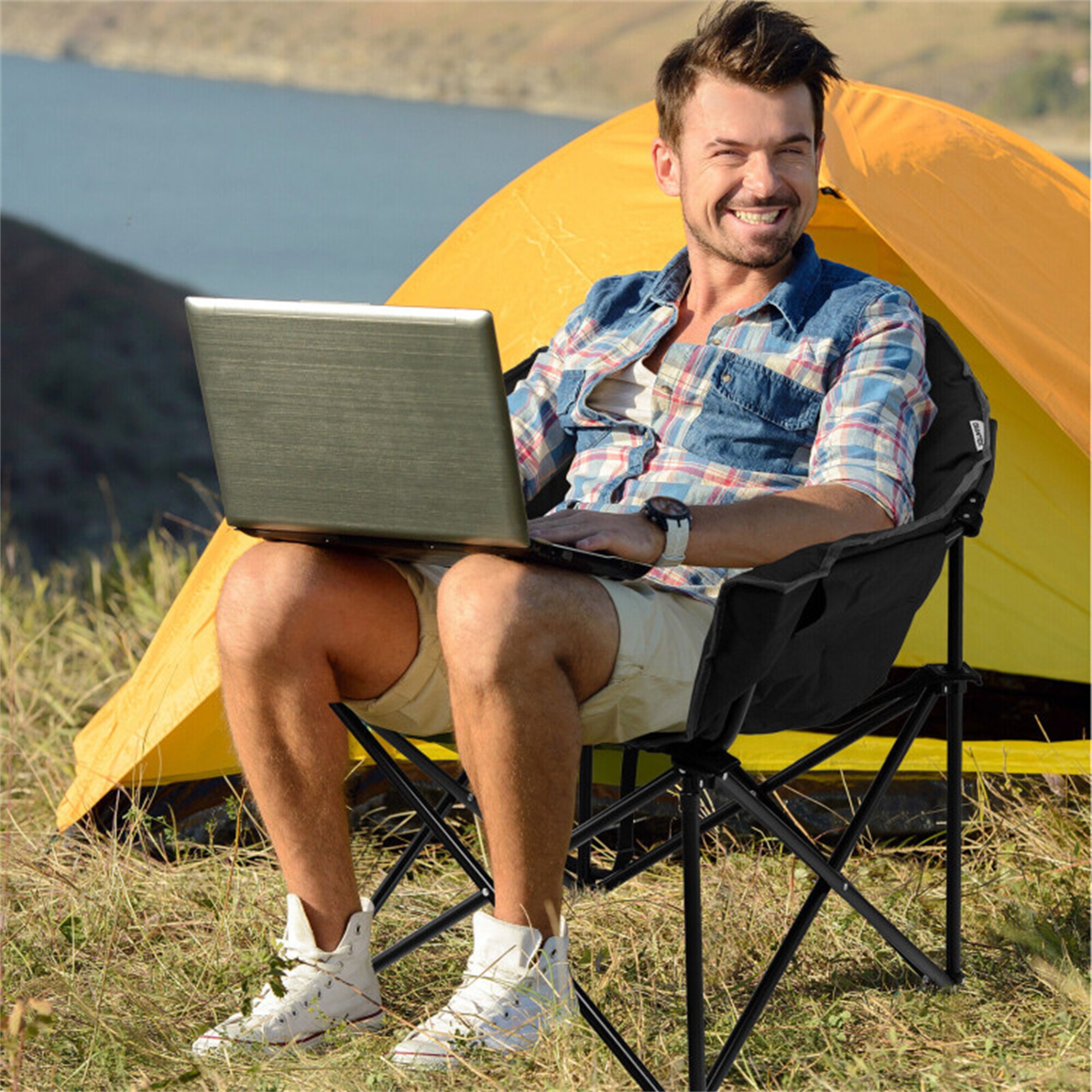 BABOOM BOM-70502DK-CO Beach-Camping-Chairs - View #2