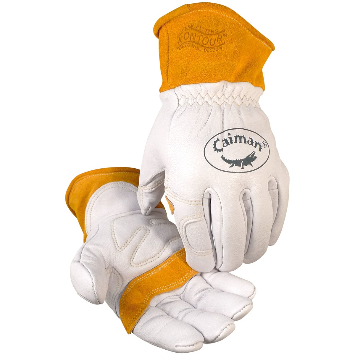 Caiman 1871-3 White Small Welding gloves