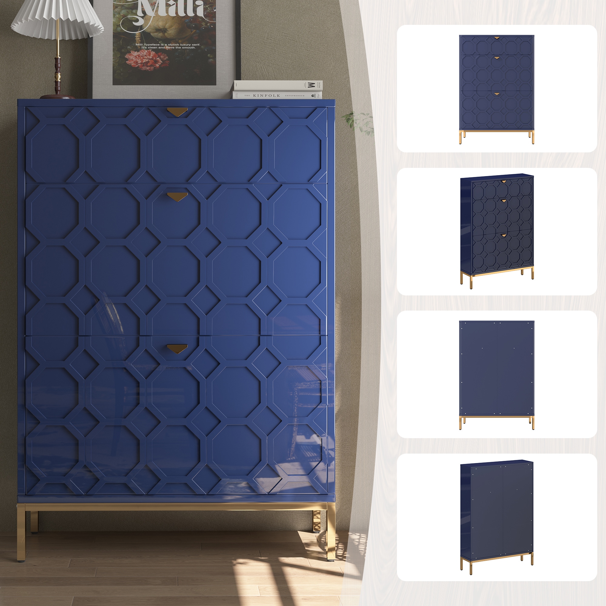 Clihome CL-JH-XG2-BL-N Shoe-Racks - View #15