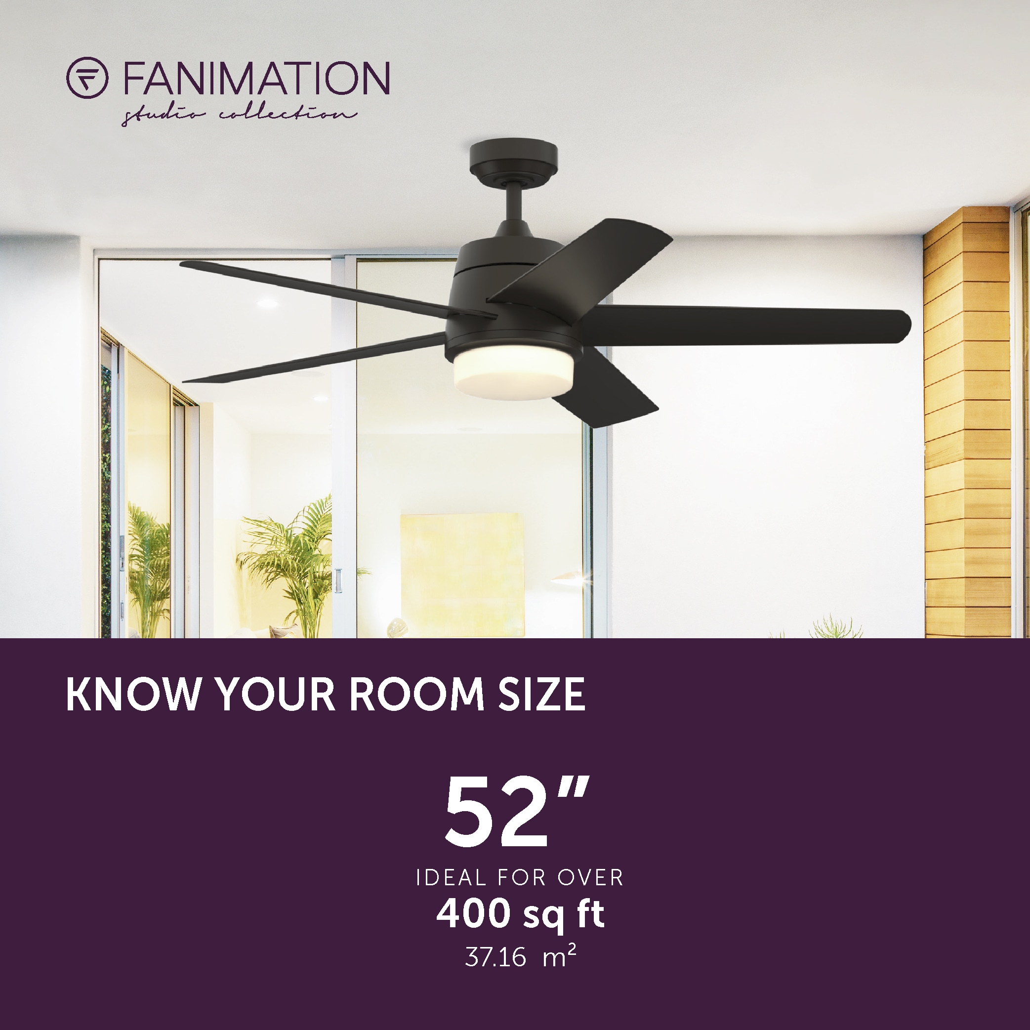 Fanimation Studio Collection LP8064BLAZ Ceiling-Fans - View #14