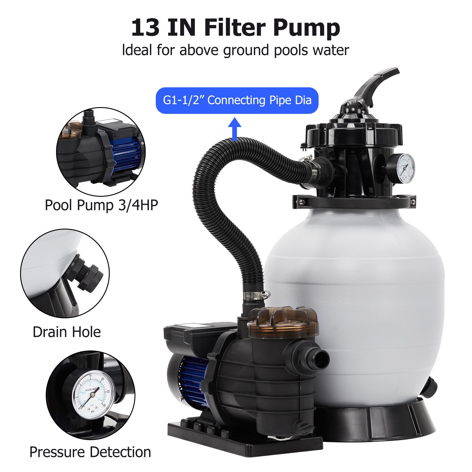 GAOMON LSPPJOK-QPRO5VG6L8 Pool-Pumps - View #5