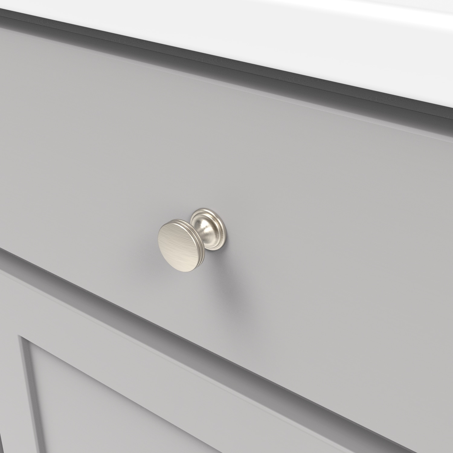 Hickory Hardware P2140-SN-10B Cabinet-Knobs - View #3