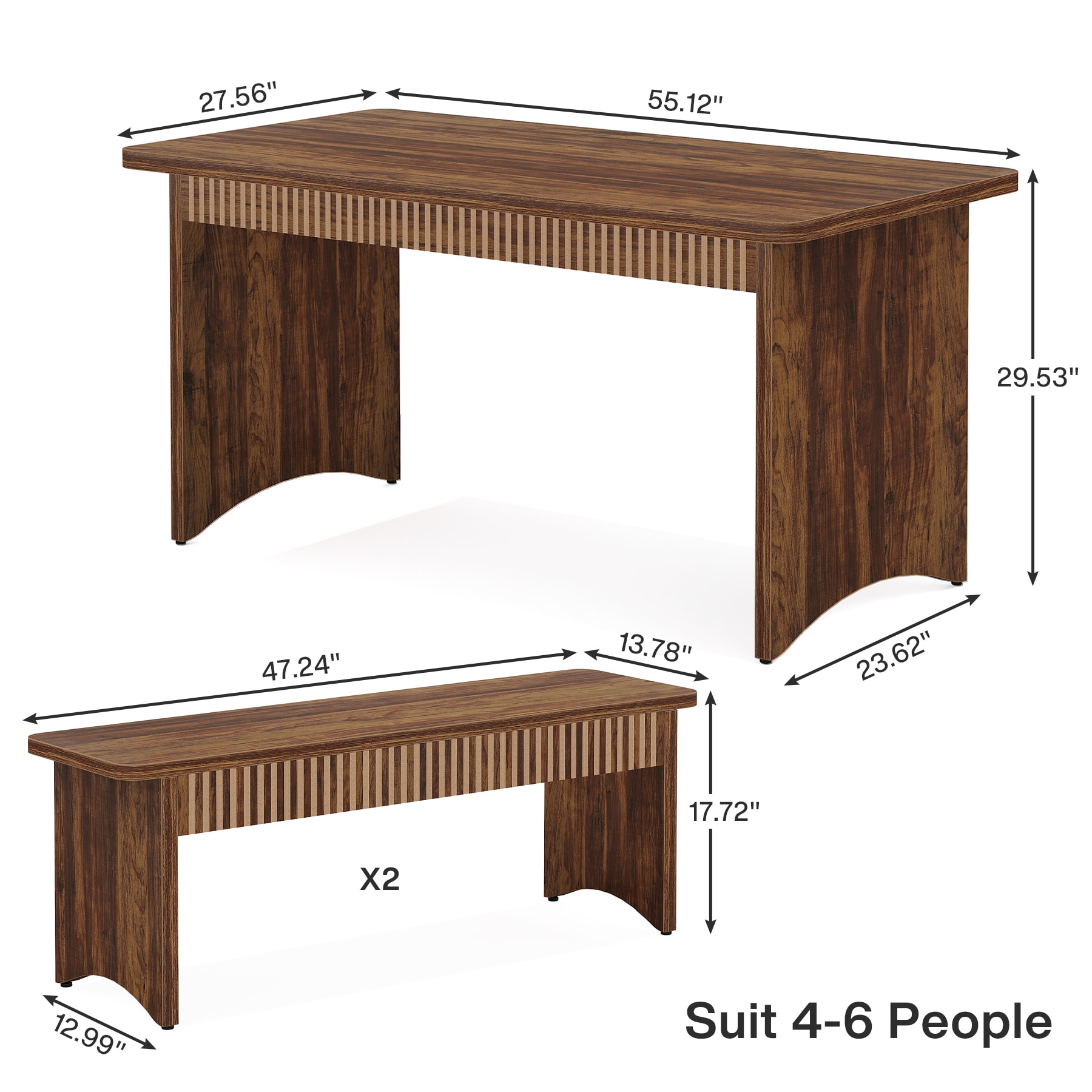 Fnova LWTJ-F1996 Dining-Tables - View #6
