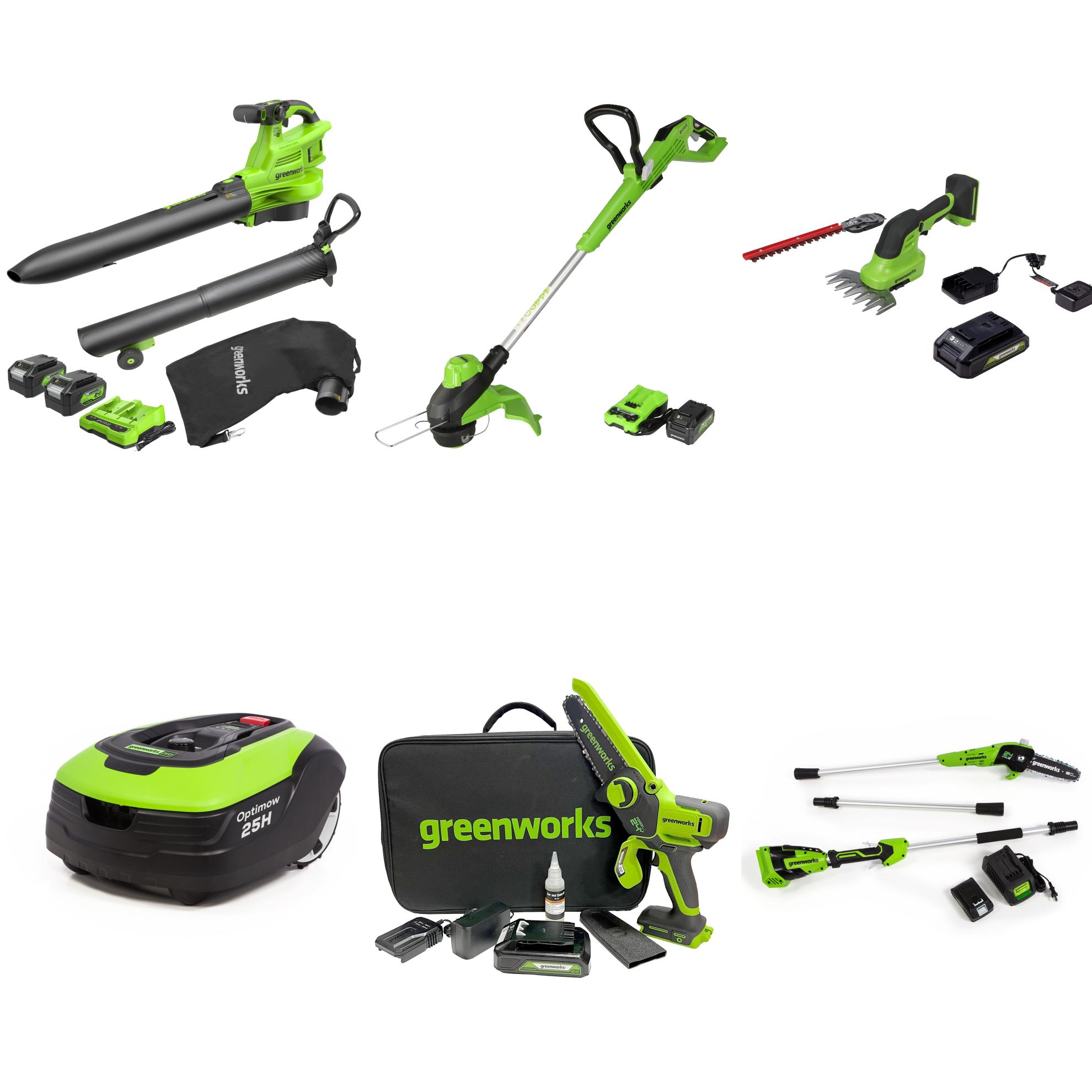 Greenworks  24-Volt Yard Clean Up Collection