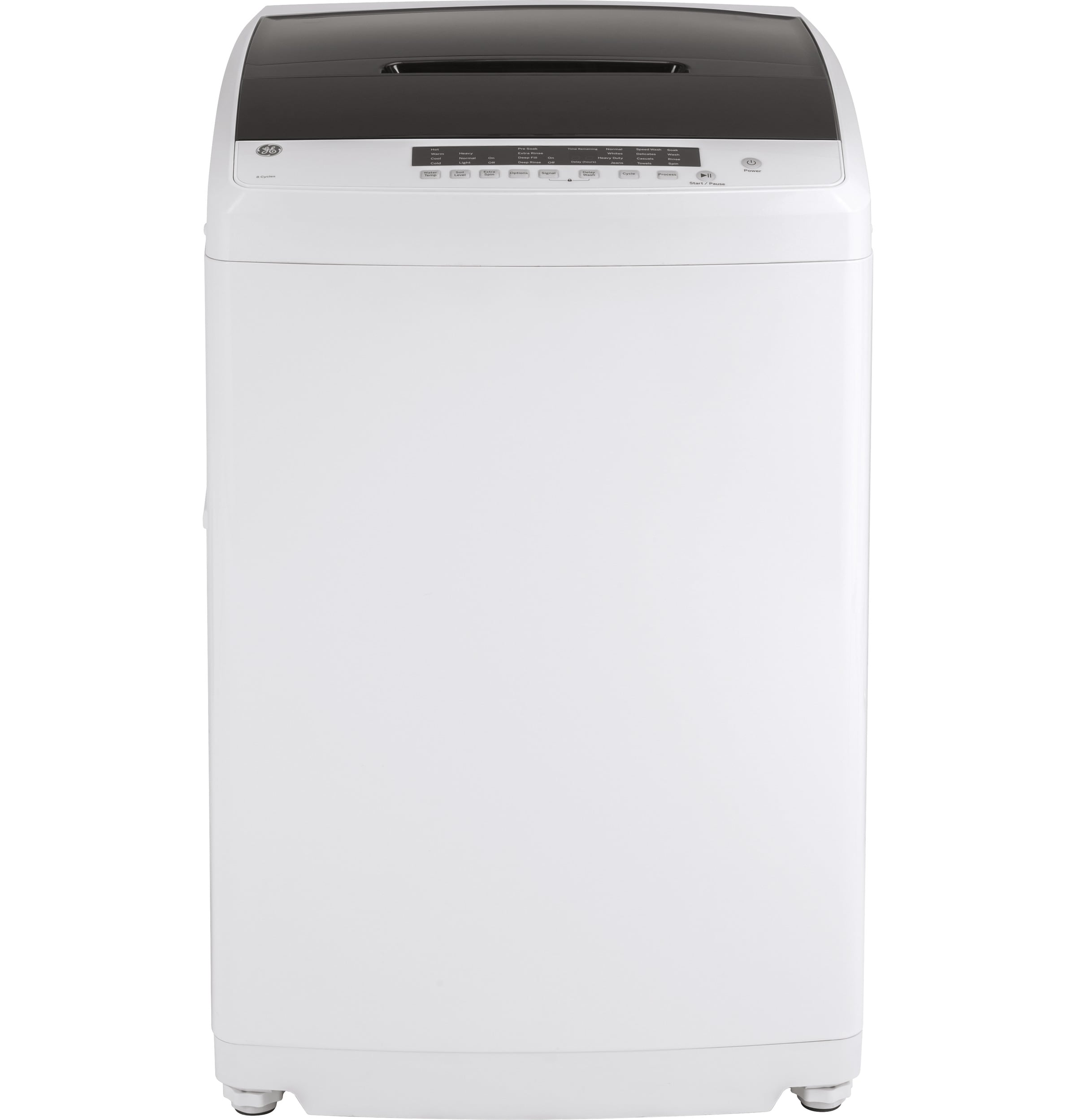 Avanti 25 in. 3.7 cu. ft. Compact Top Load Washer with Agitator - White