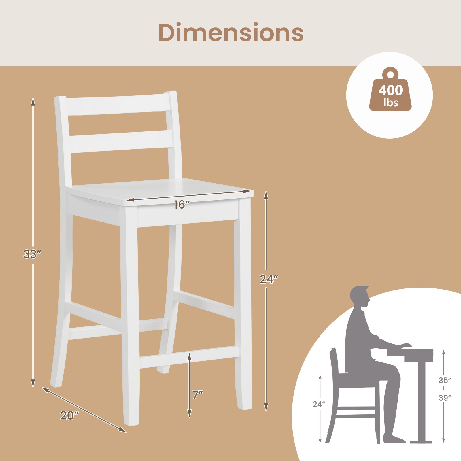  ID11571WH stools - View #3