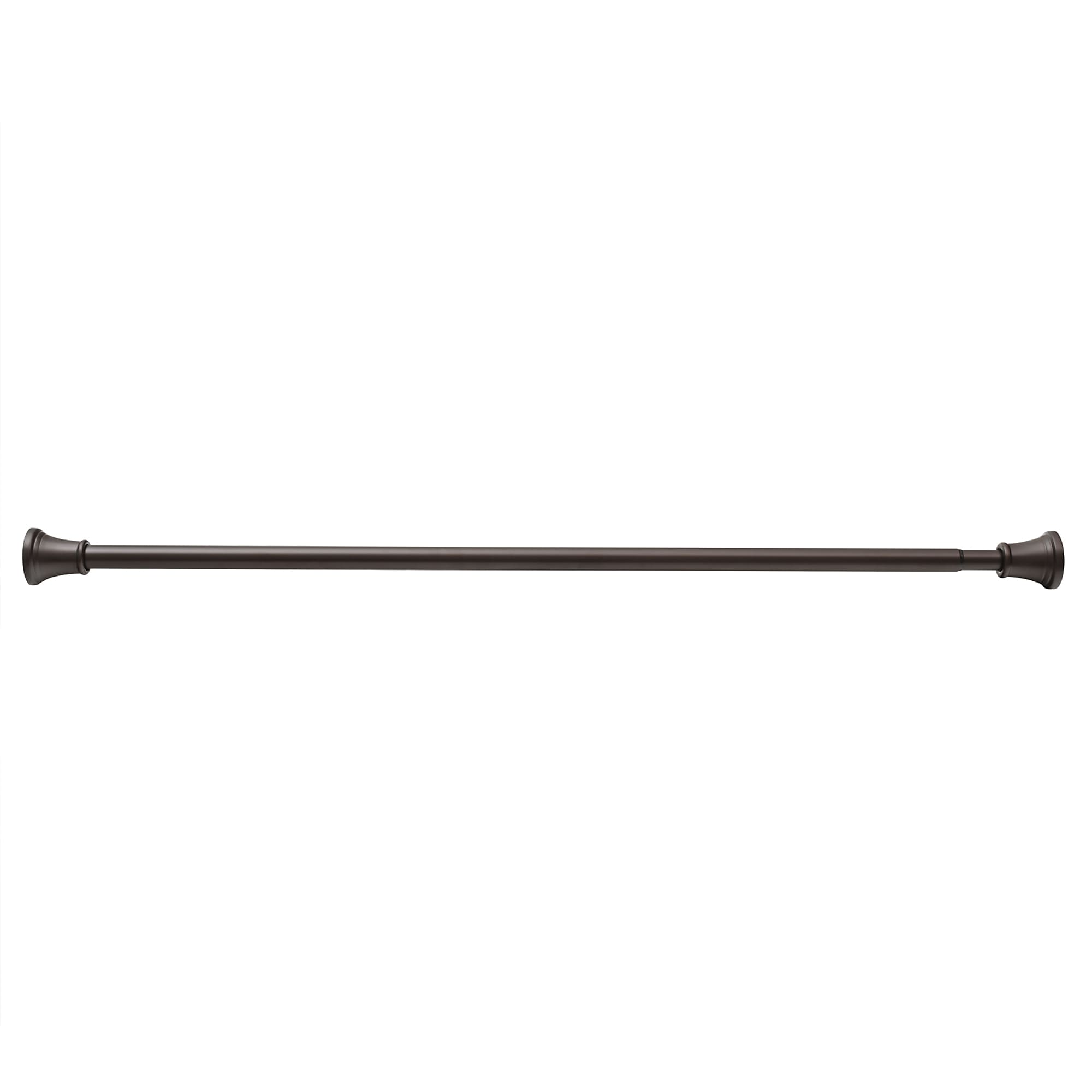 Utopia Alley F72RB 43.5-in to 72-in Oil rubbed bronze Tension Single straight Adjustable Shower Curtain Rod