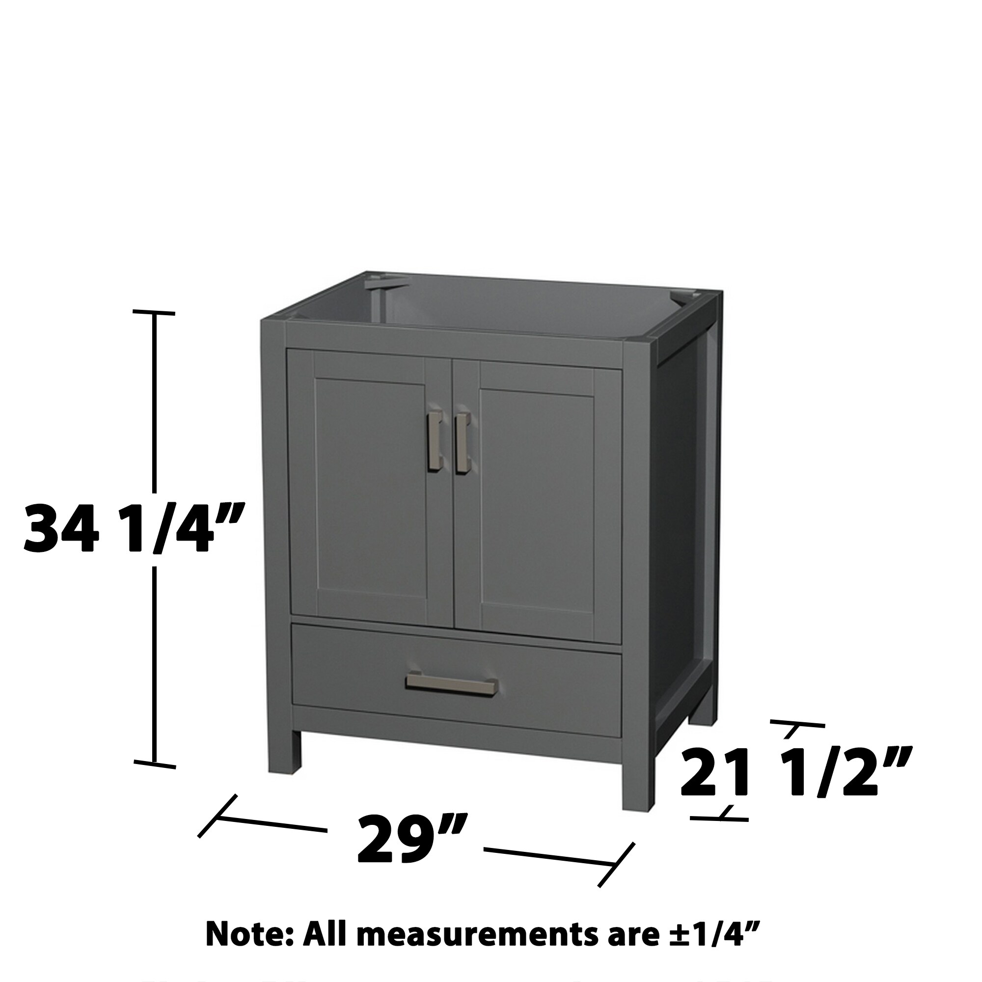 Wyndham Collection WCS141430SKGCXSXXMXX vanities - View #2