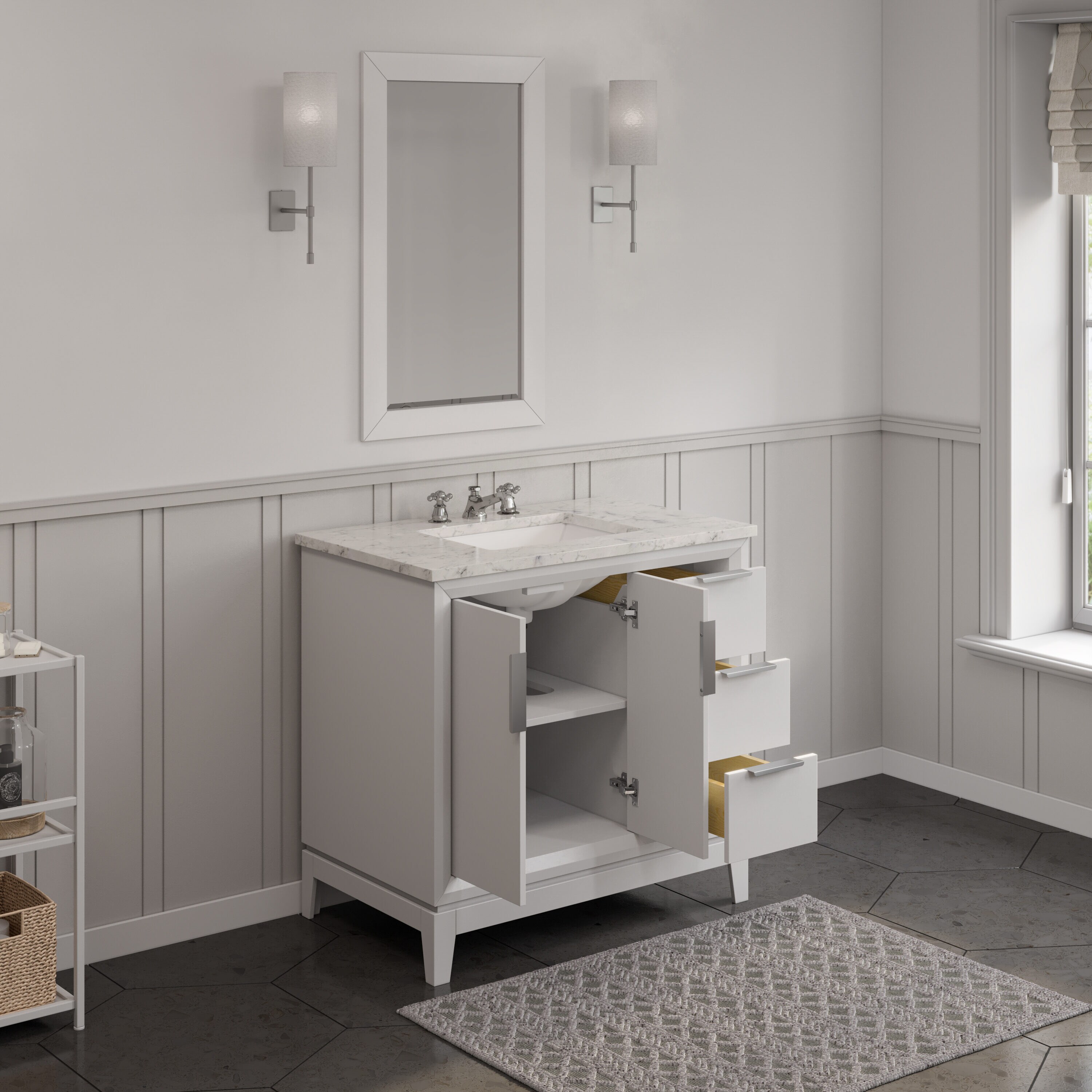 Water Creation VEL036CWPW07 Bath-Vanity-Combo - View #7