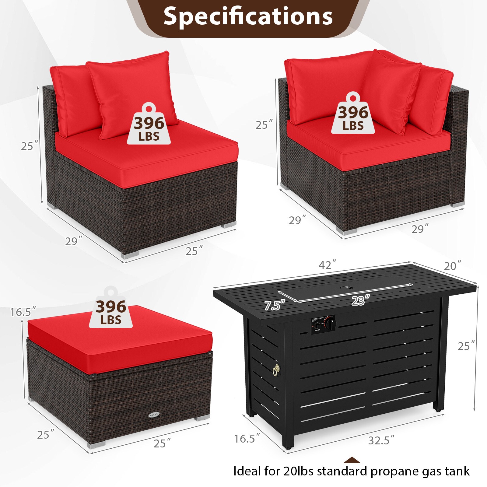 Volenca VOL-1TOU07 Patio-Sofas-Daybeds - View #3
