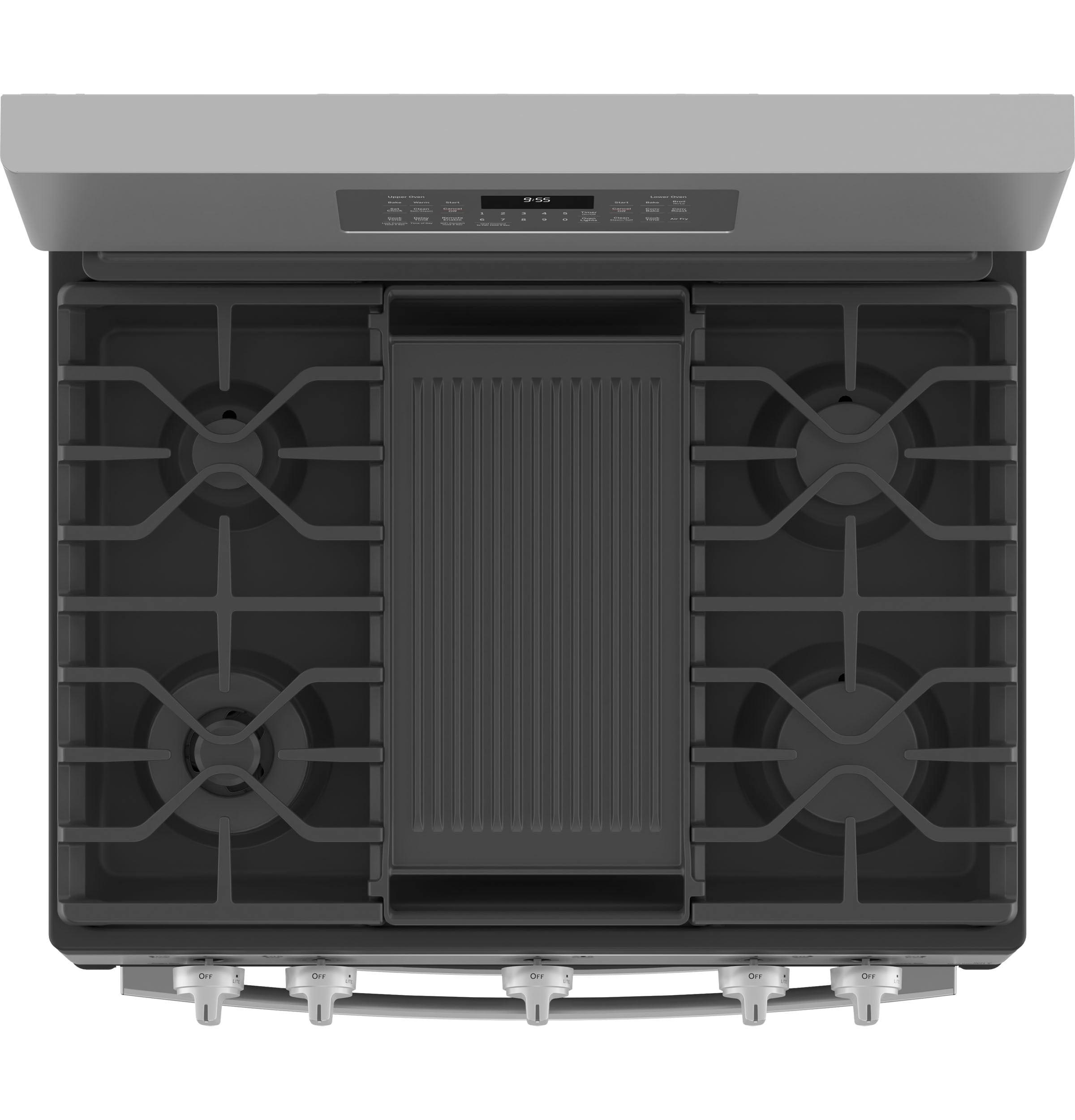 GE PGB965YPFS Double-Oven-Gas-Ranges - View #5