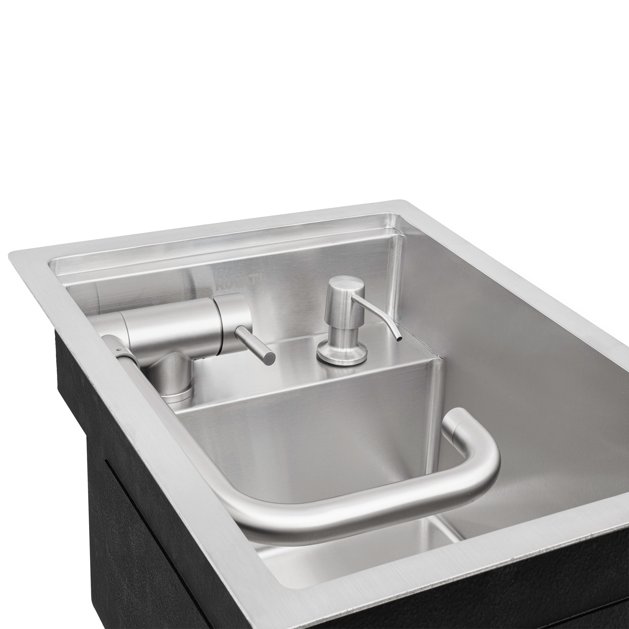 Ruvati RVH8272ST Kitchen-Sinks - View #2