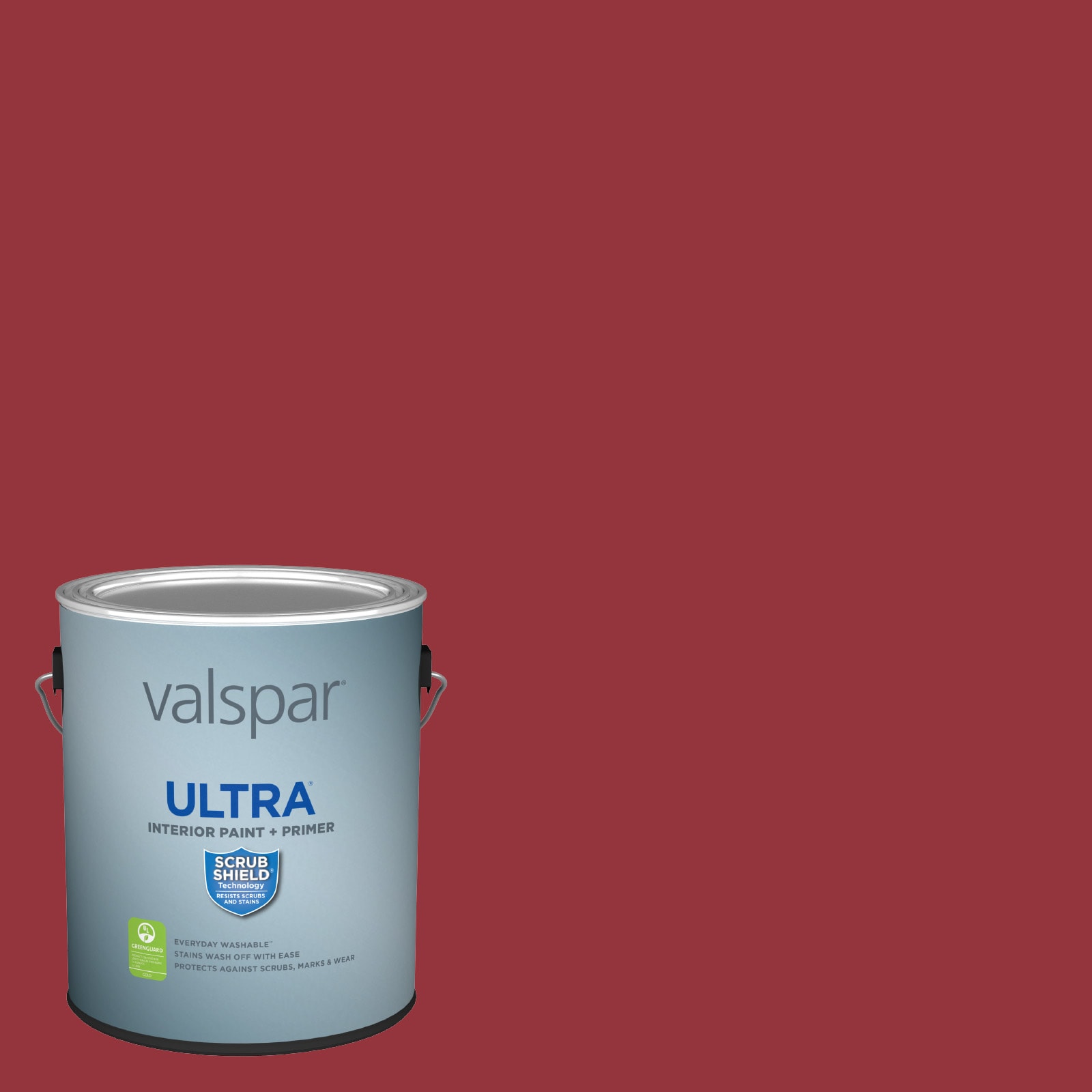 Valspar Signature Satin Quite Red 1011-3 Latex Interior Paint + Primer  (1-Gallon) at