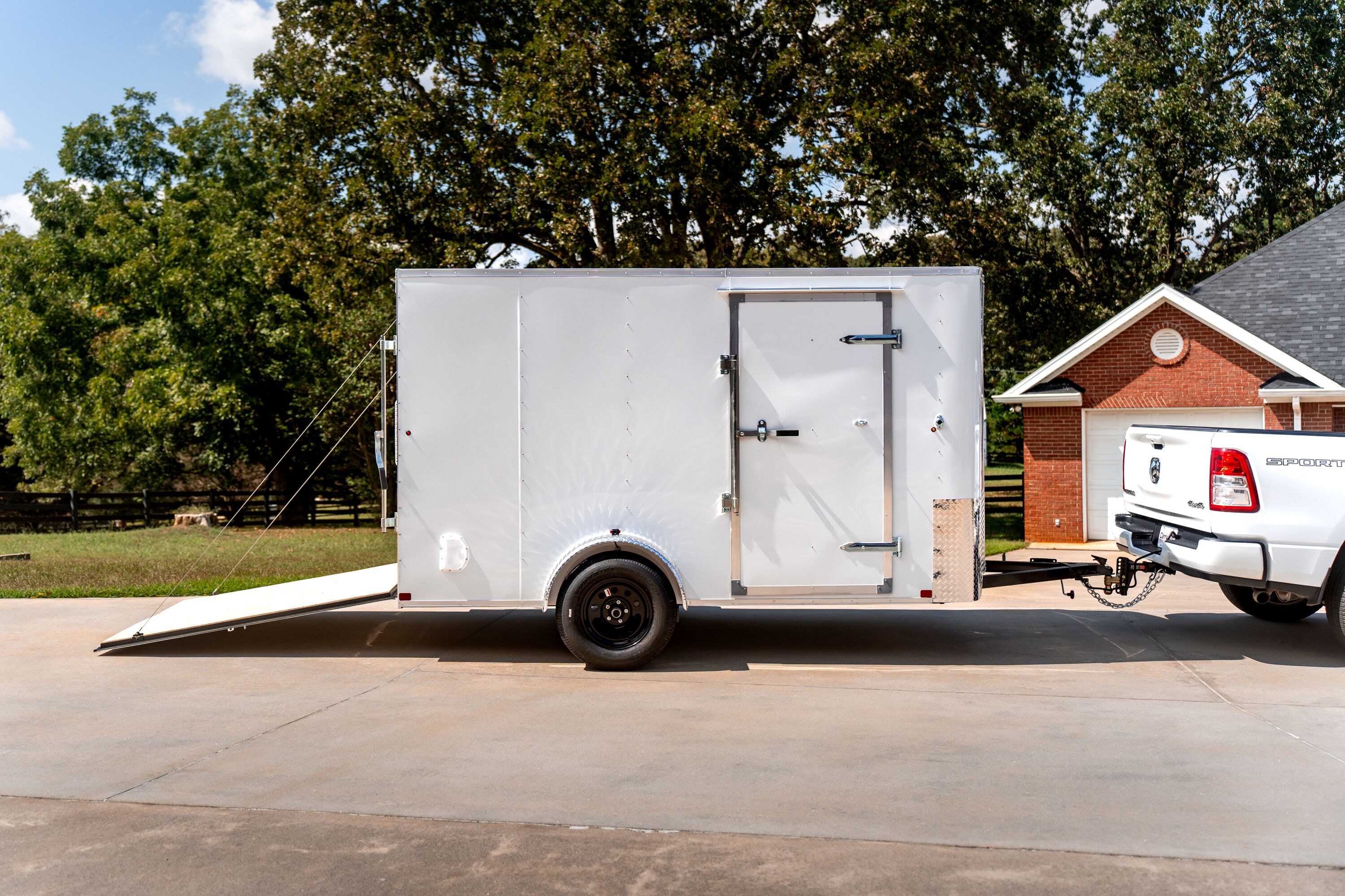 Carry-On Trailer 6X12LCGRECBN Enclosed-Trailers - View #20
