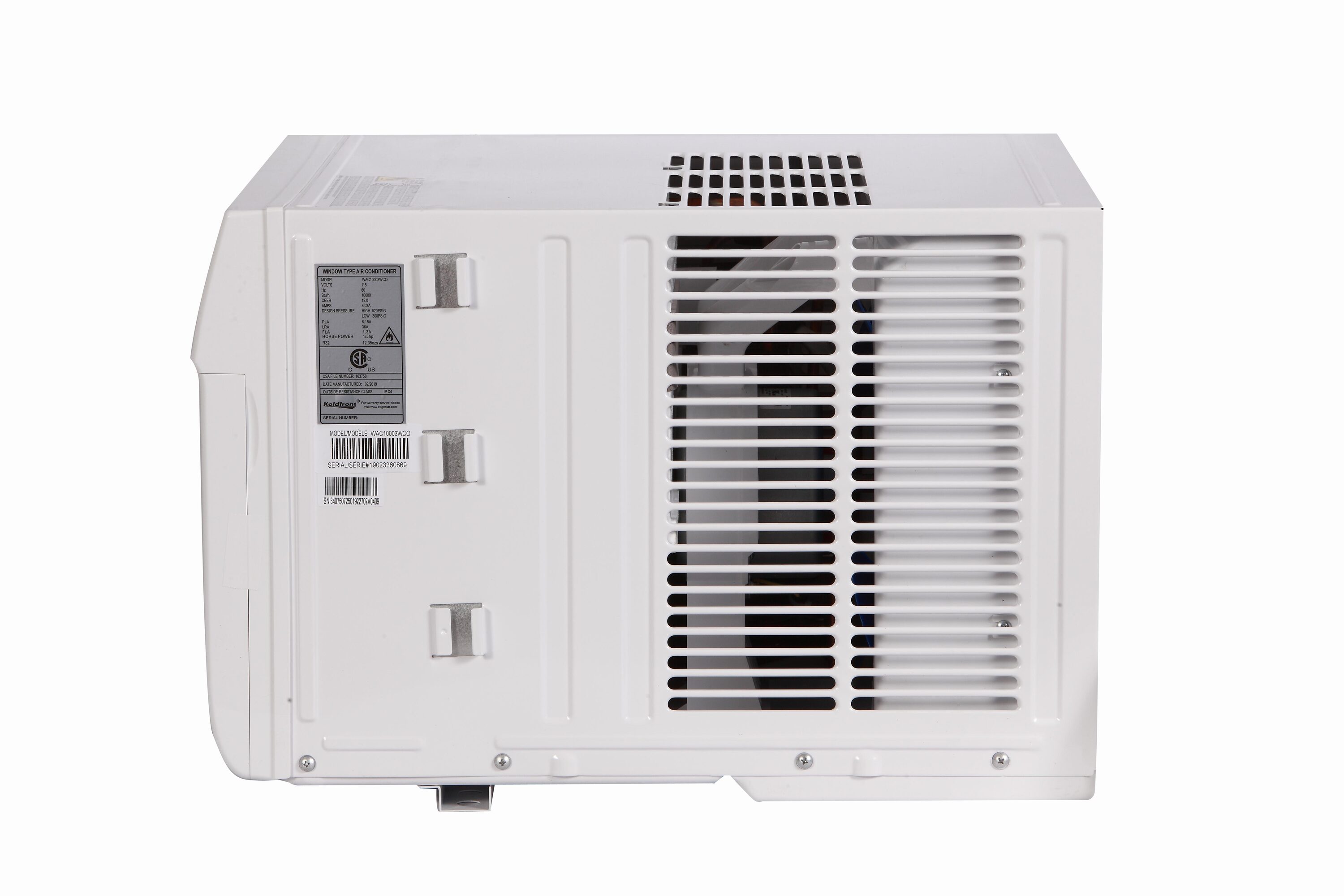 Koldfront 450-sq ft Window Air Conditioner with Remote (115-Volt 