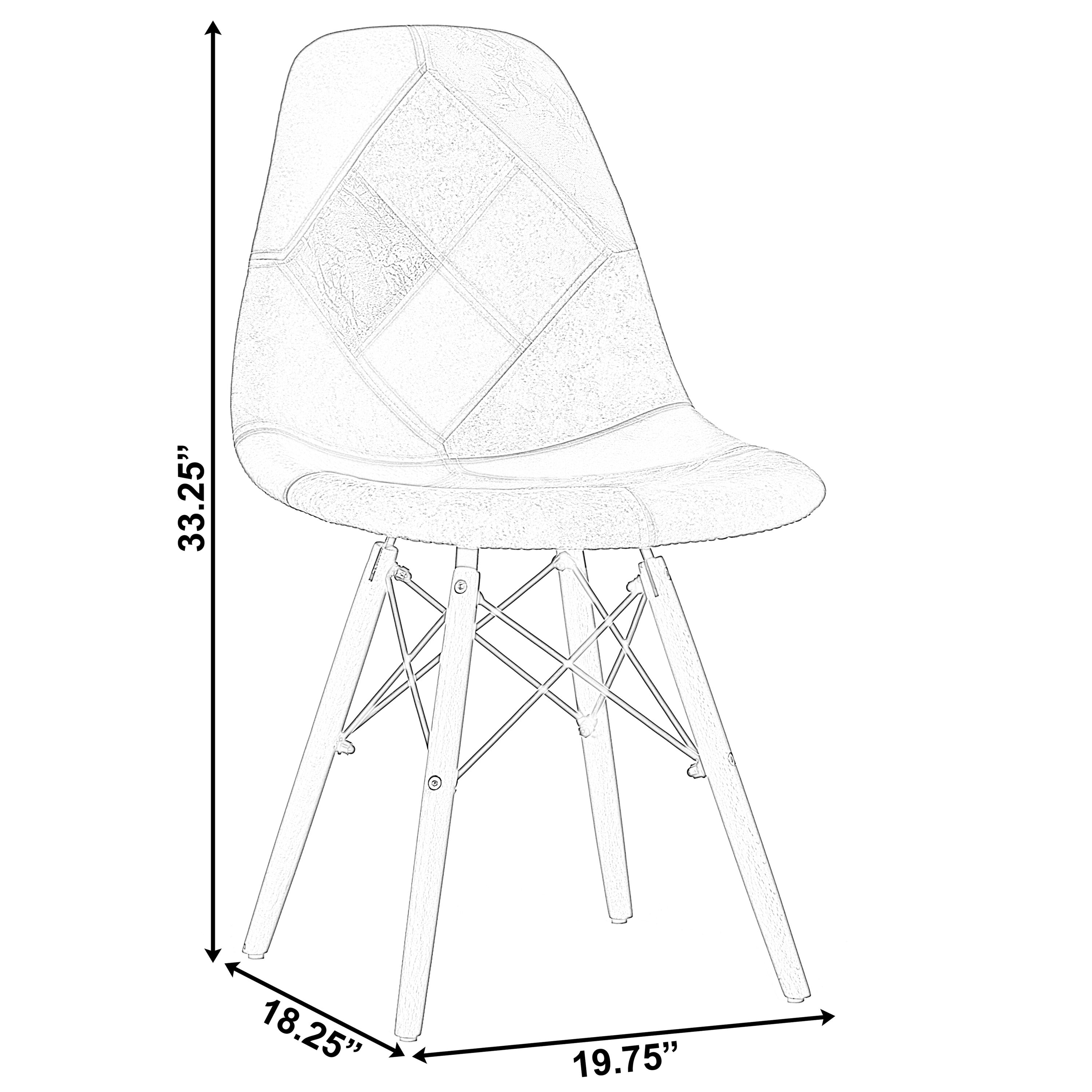 FABULAXE QI004326.2 Dining-Chairs - View #7