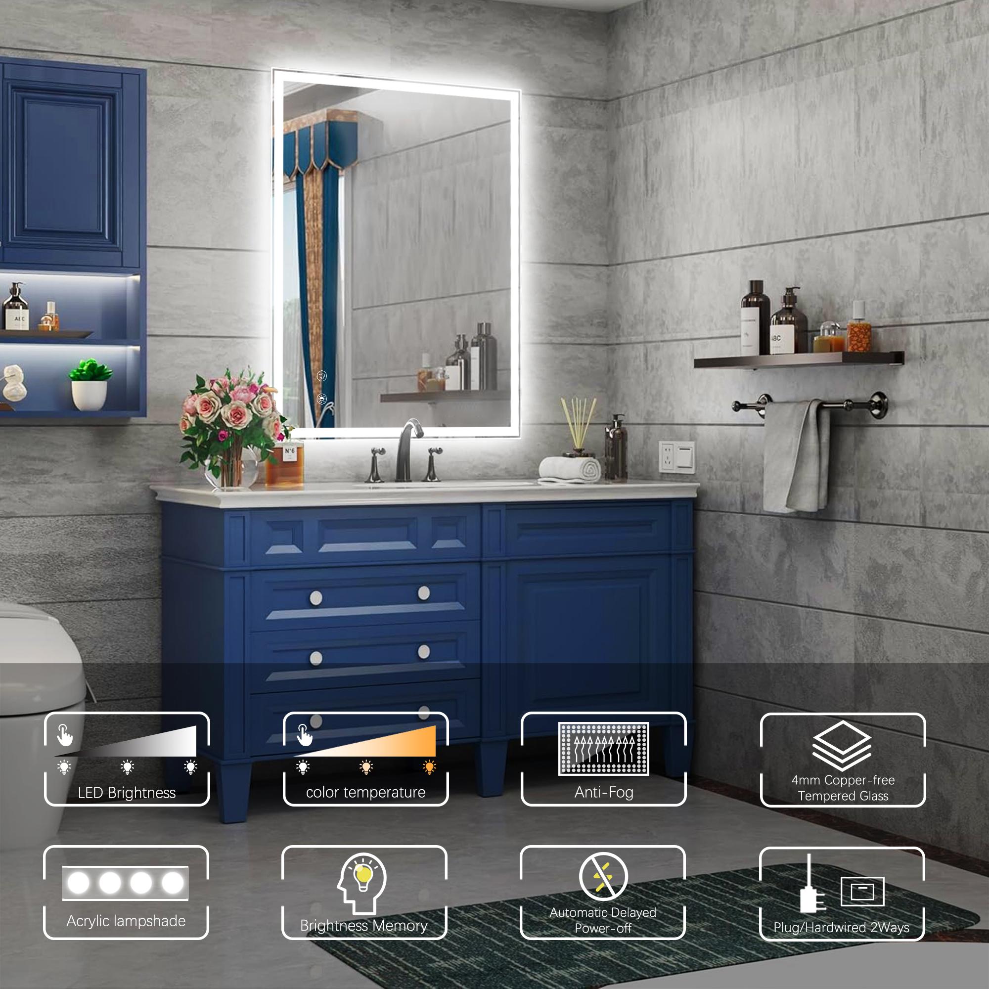 Bayfeve BF-22530-MIR Framed-Bath-Mirrors - View #2