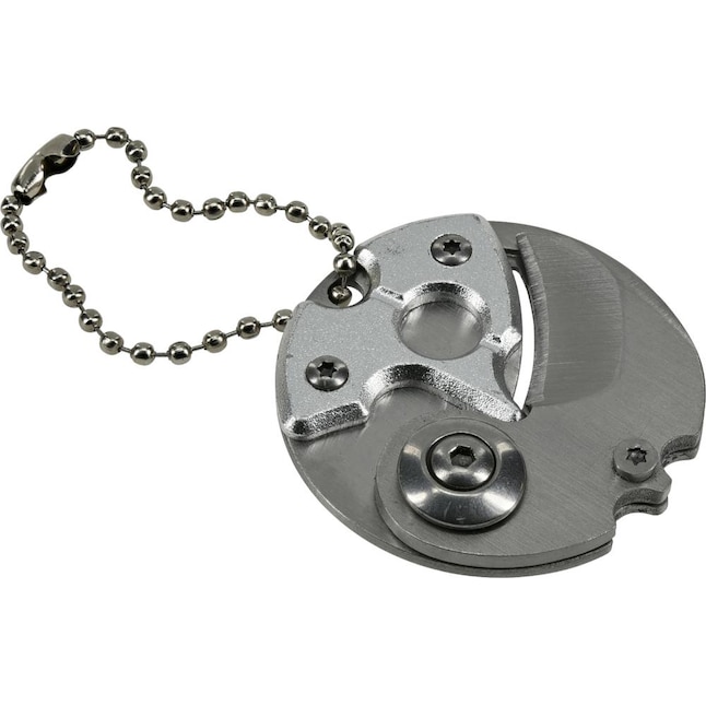 Minute Key Zinc Keychain in the Key Accessories department at