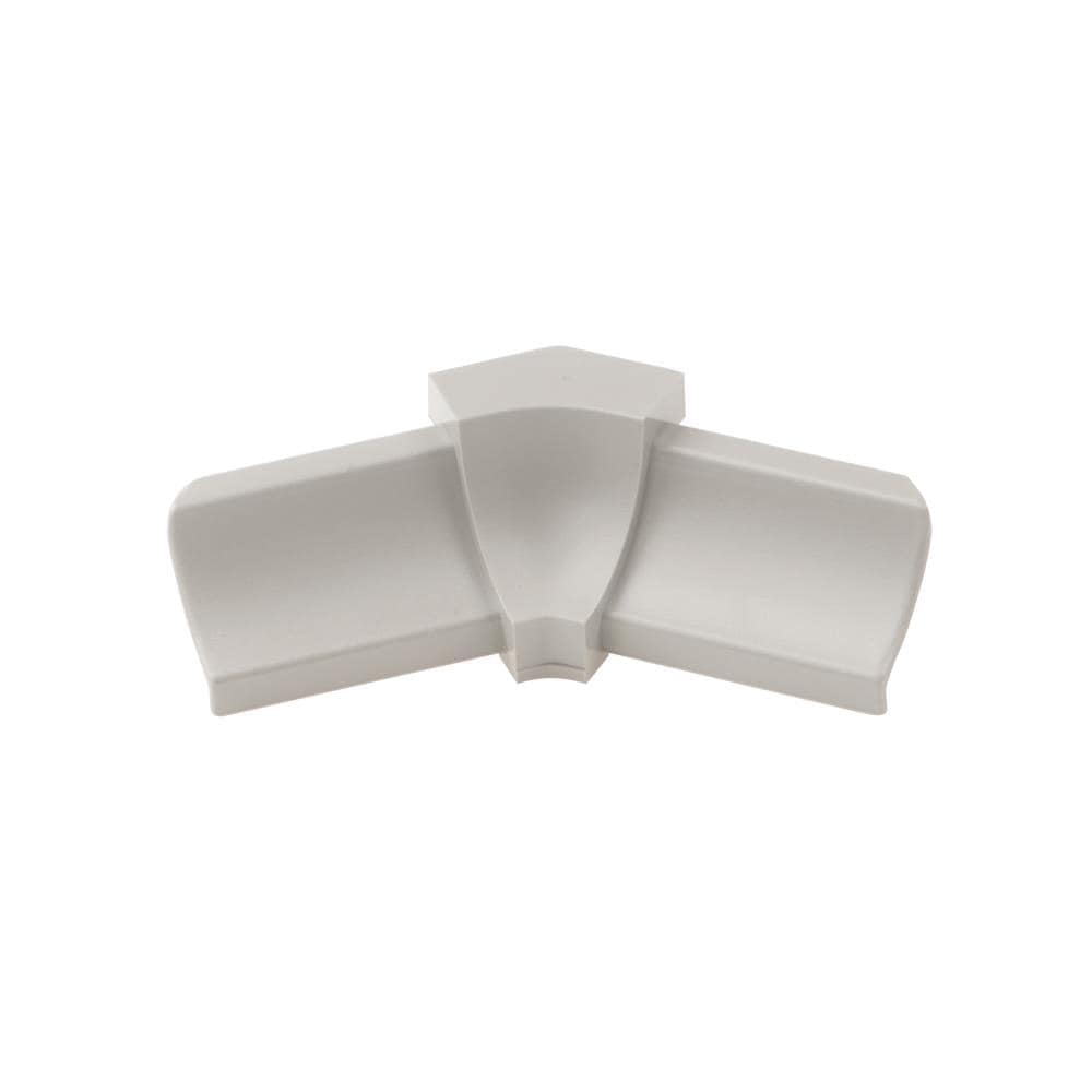Schluter Systems I135/PHK1S/PG Dilex-PHK 0.5-in W x 1-in L Classic grey PVC Inside corner Tile Edge Trim