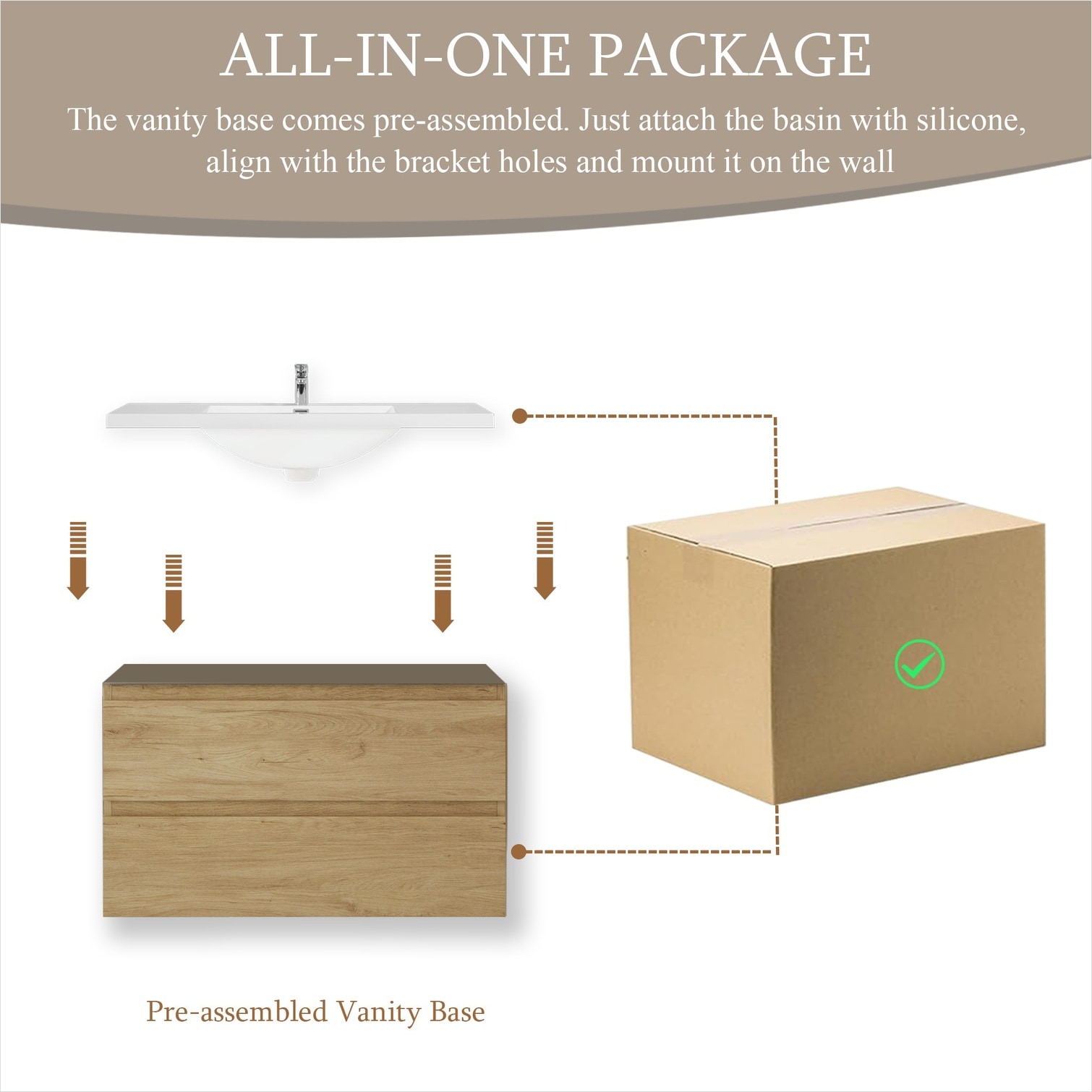 SunJet X8CIS18KOHUX Bath-Vanity-Combo - View #6