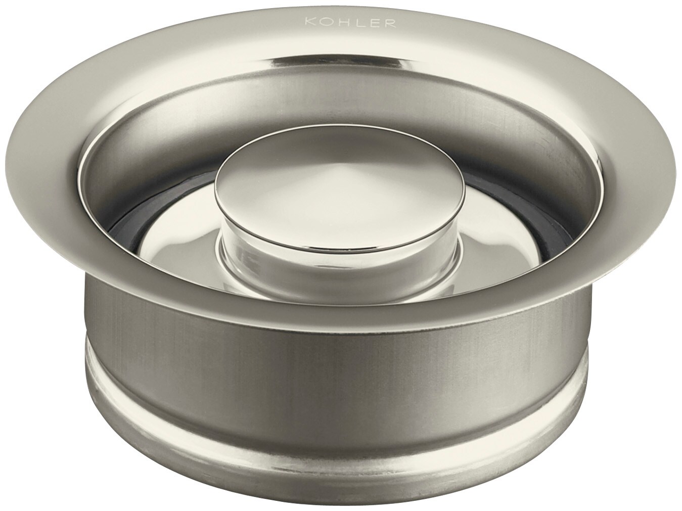 allen + roth 4.5-in Brush Nickel Steel Garbage Disposal Sink Flange in the Garbage  Disposal Parts & Tools department at