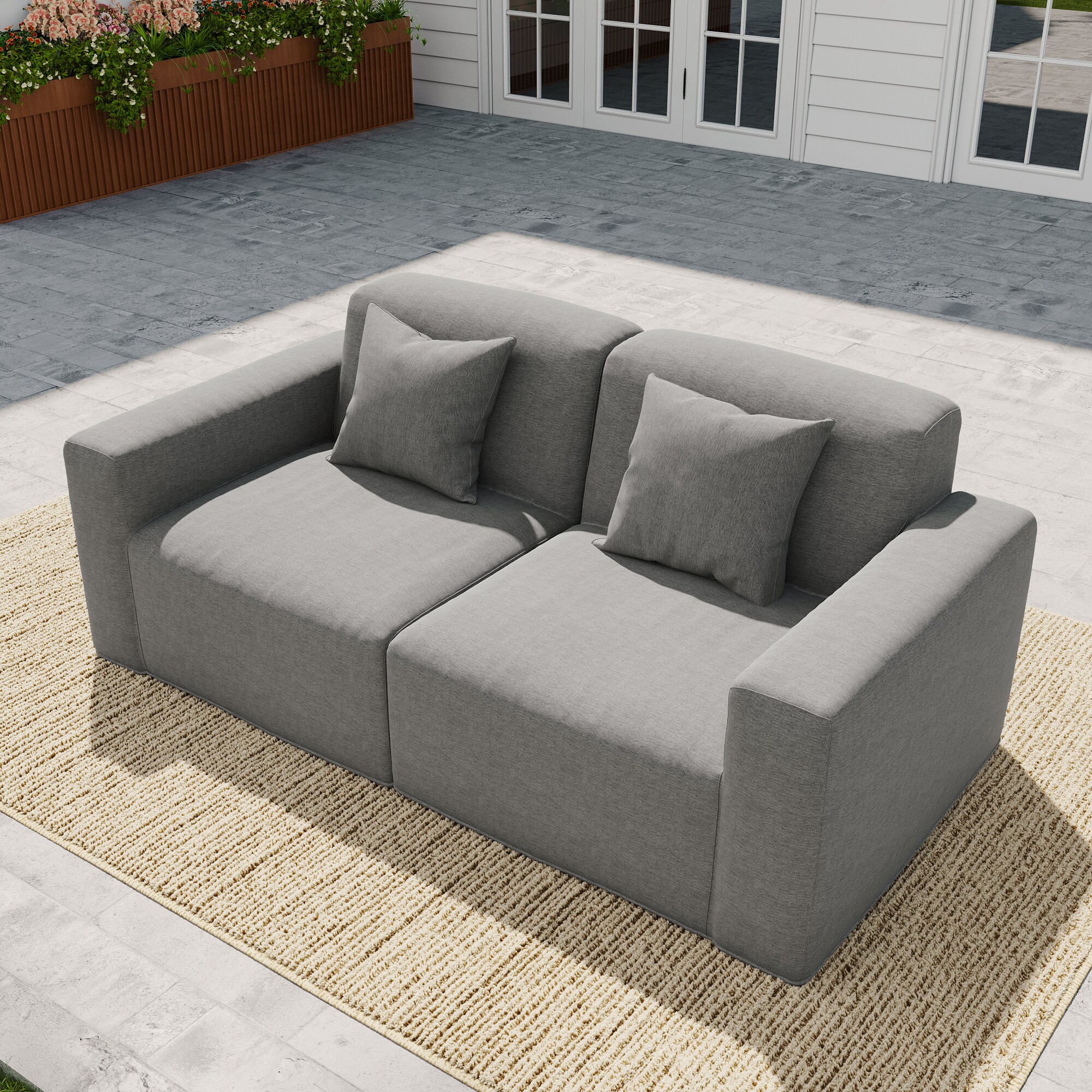 Dreamsidea LS-OP01-A-02 Patio-Sofas-Daybeds - View #2