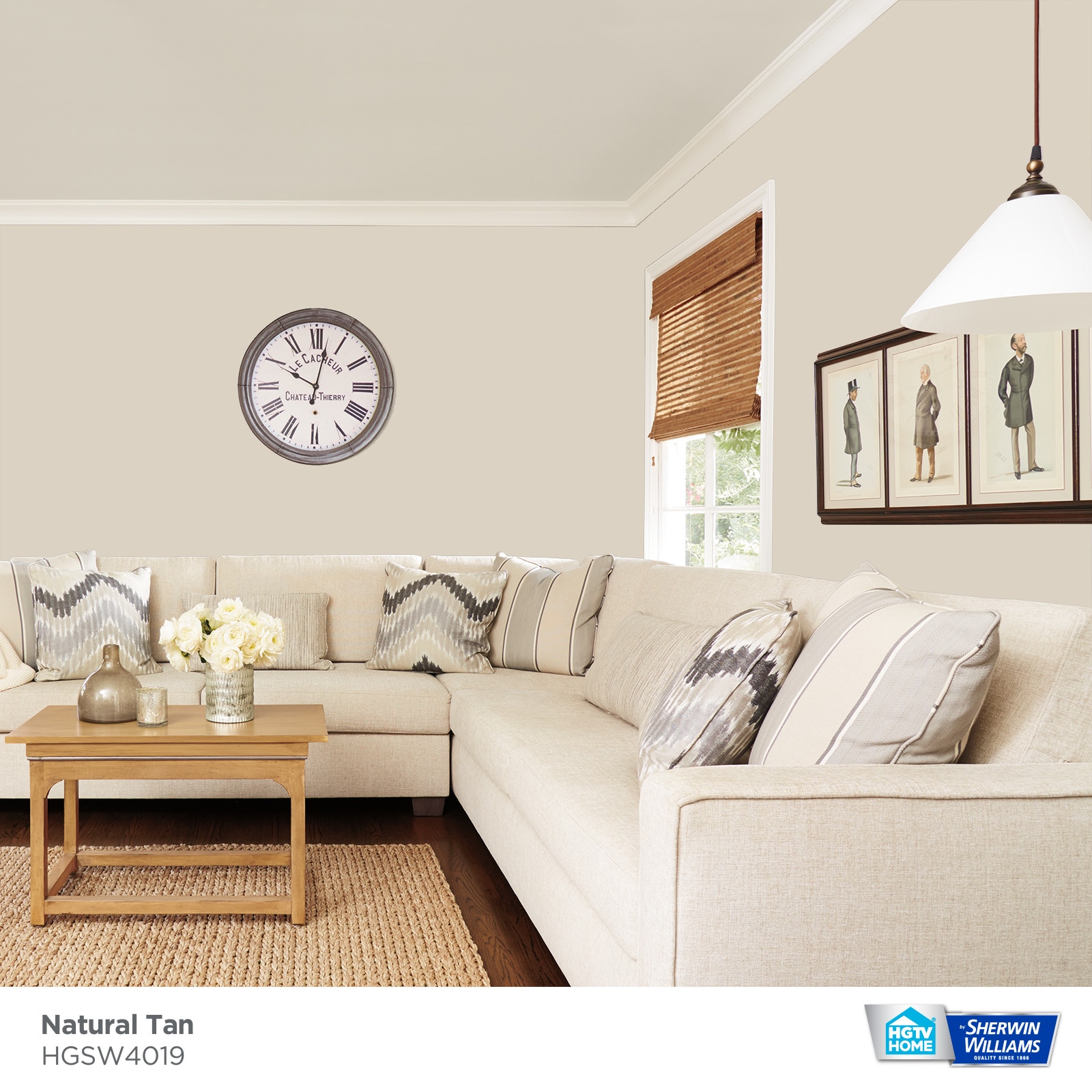 HGTV HOME by Sherwin-Williams Showcase Eggshell Natural Tan