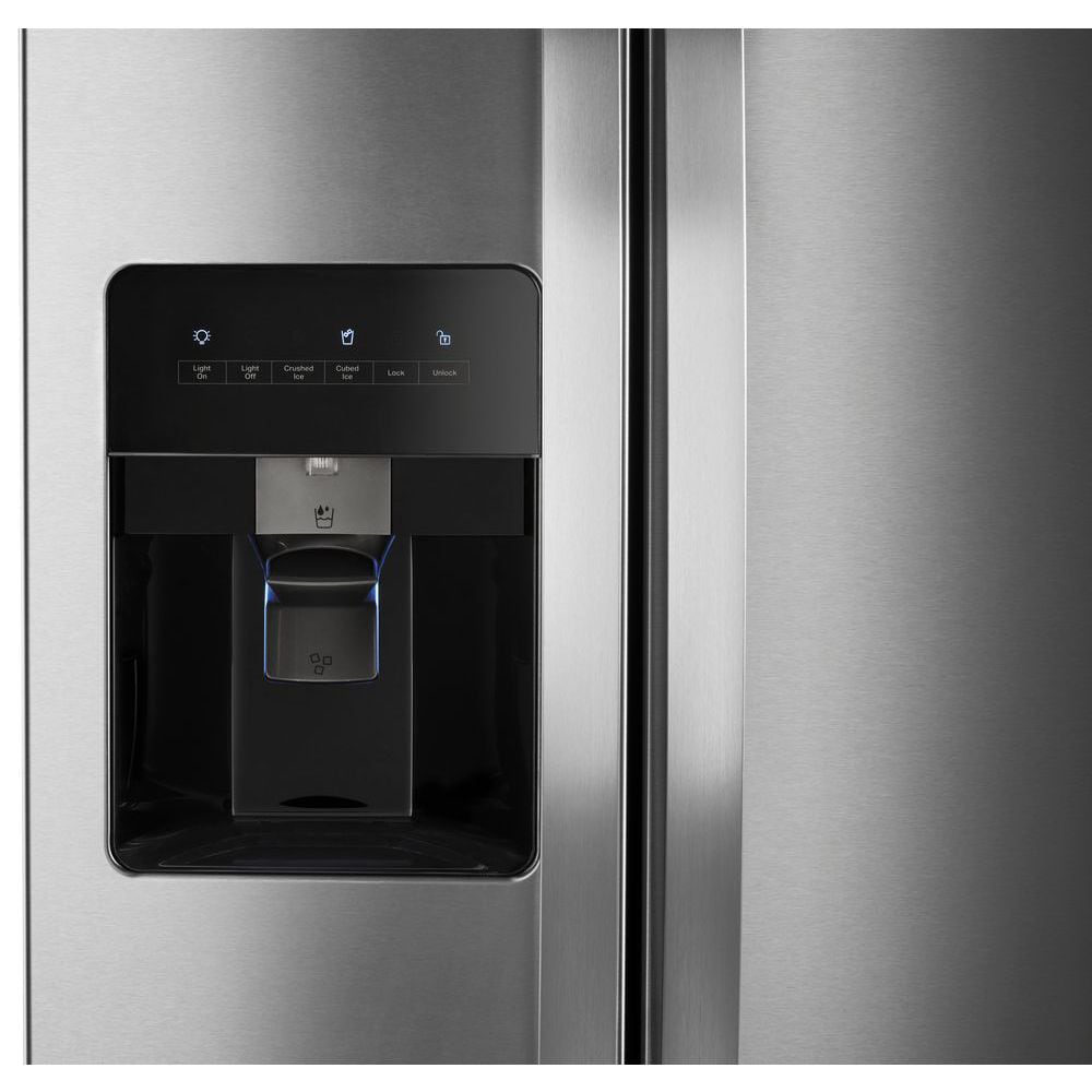 Whirlpool 21.4-cu ft Side-by-Side Refrigerator with Ice Maker ...