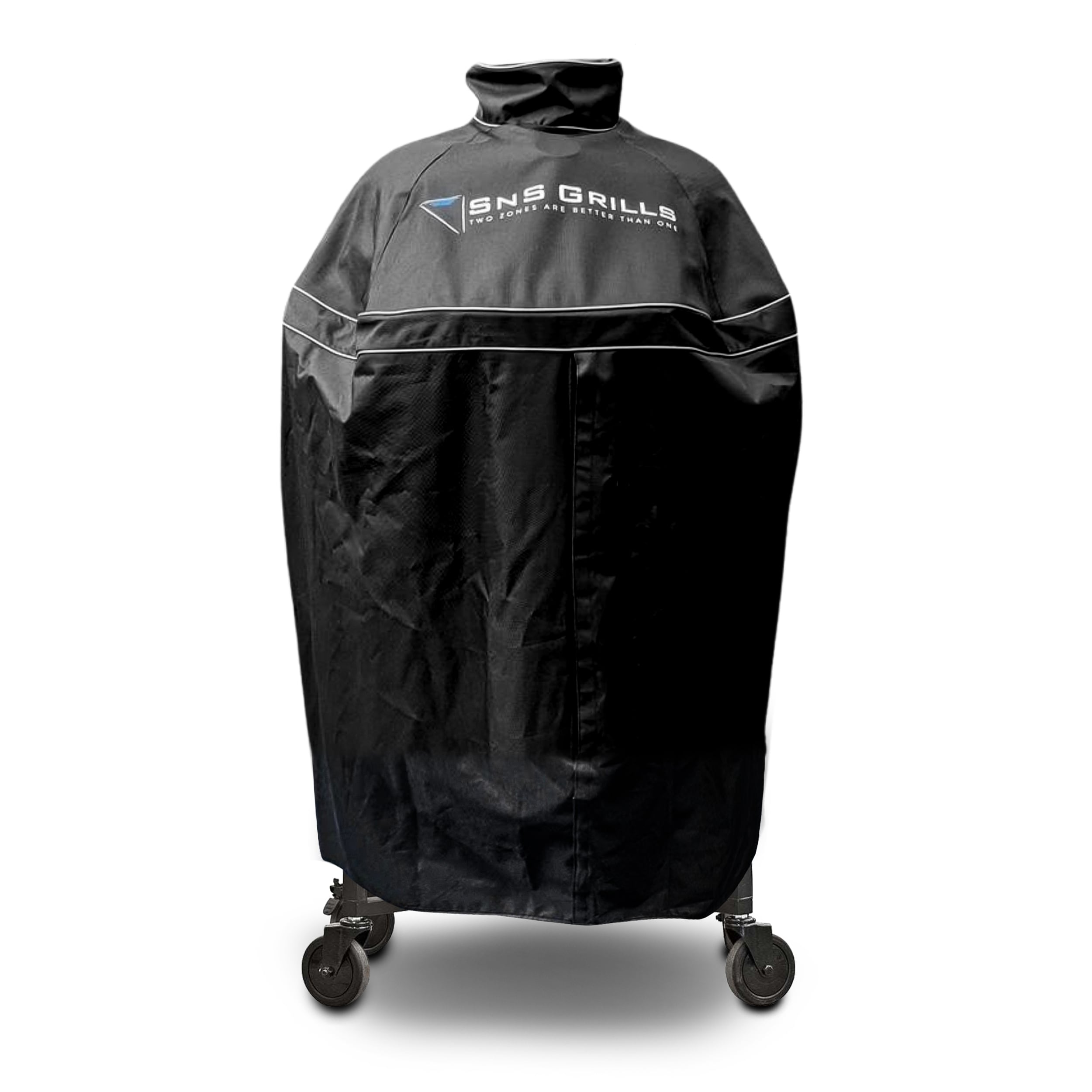 Slow 'N Sear KAM COV SnS 34-Inches W x 45-Inches H black Kamado grill Cover