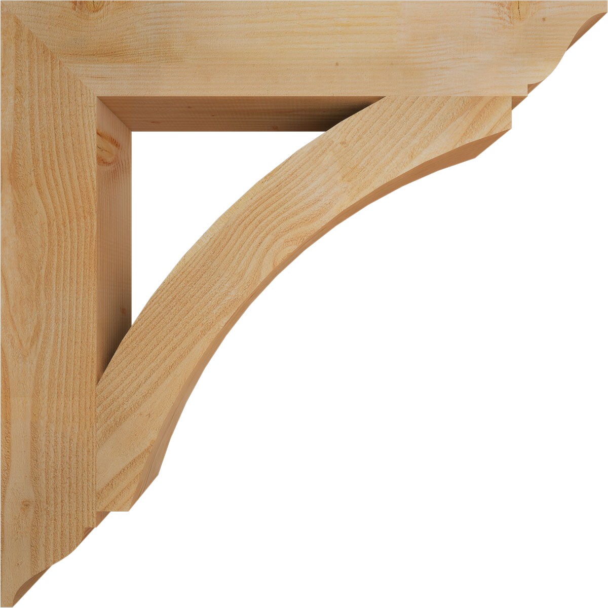 Ekena Millwork BKT06X38X38THR01RDF Exterior-Brackets-Braces - View #3