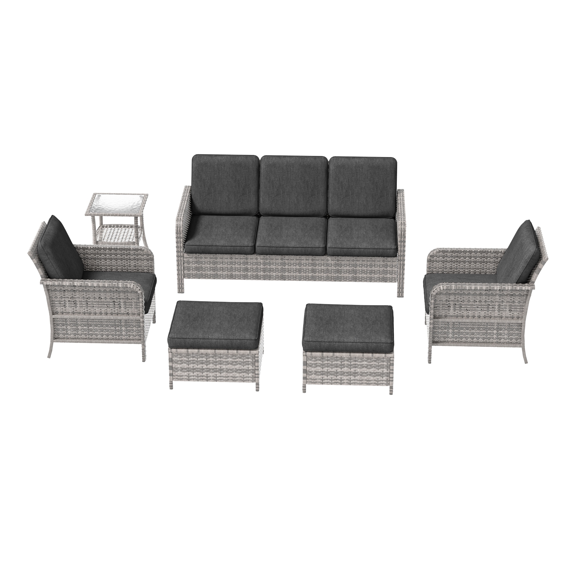 ACEGOSES LW-155HBK-T2 Patio-Conversation-Sets - View #2