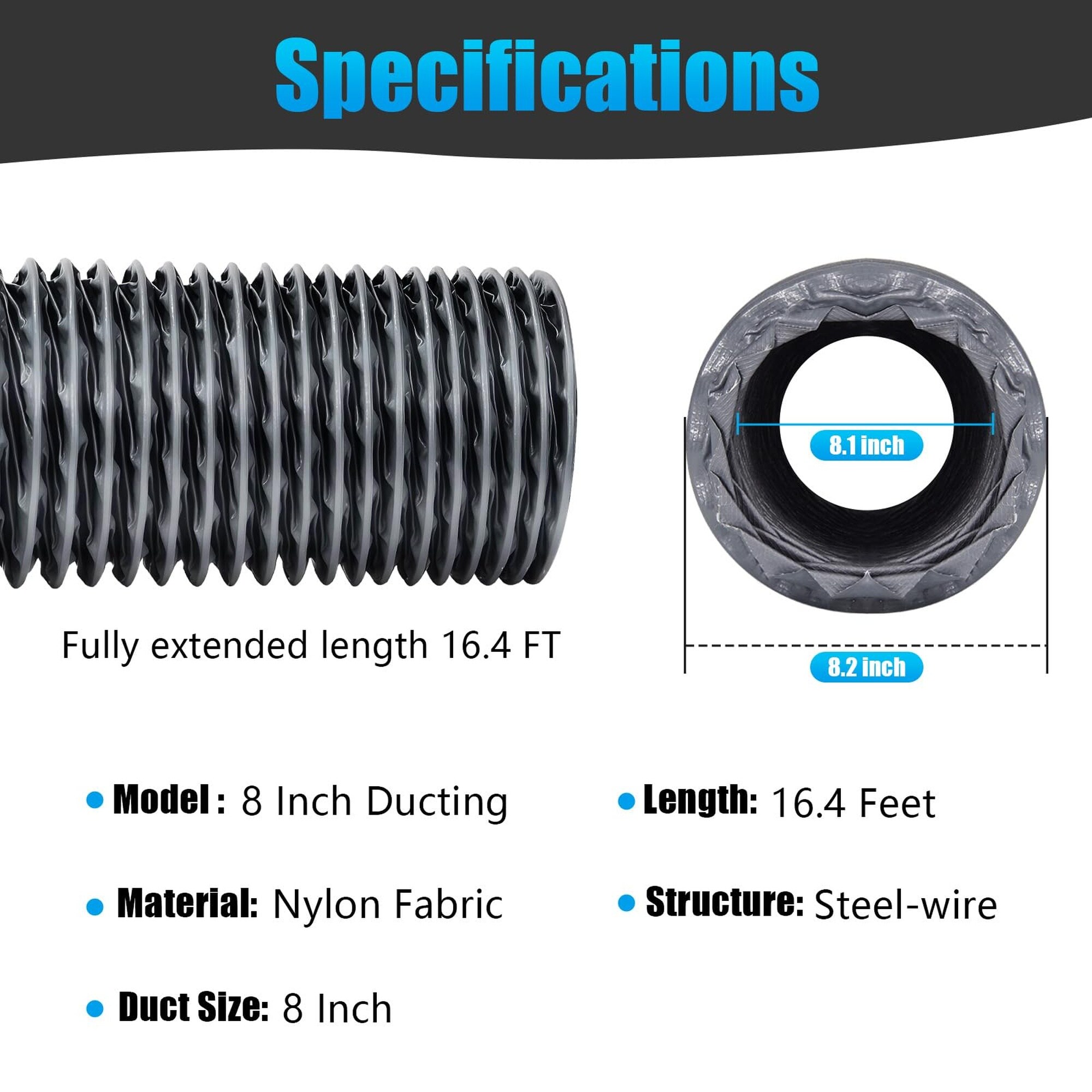 Numhew NHWILL90474 Flex-Duct - View #3