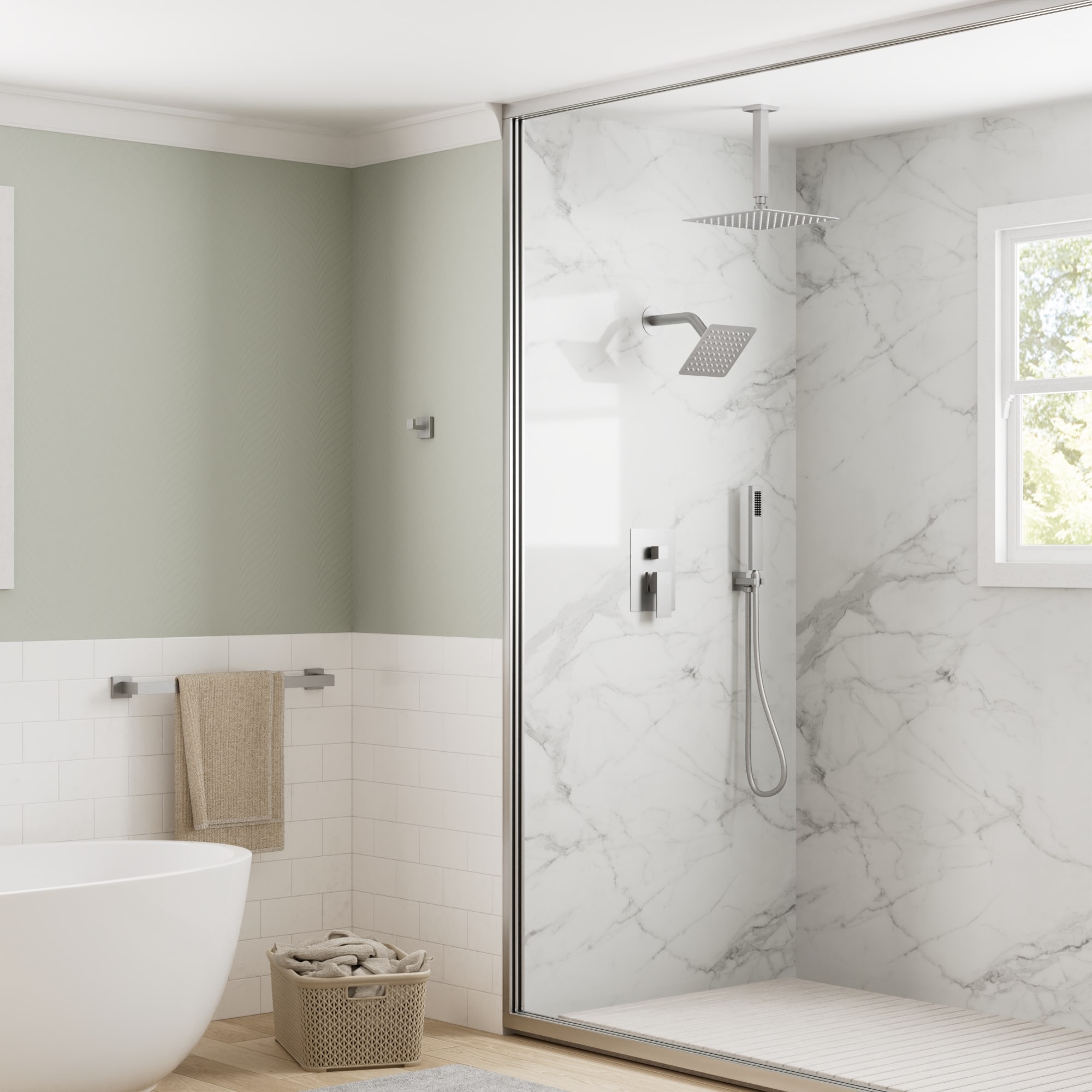 GRANDJOY SGF10GJ-66-BL12 Showerhead-Bar-Panels - View #15