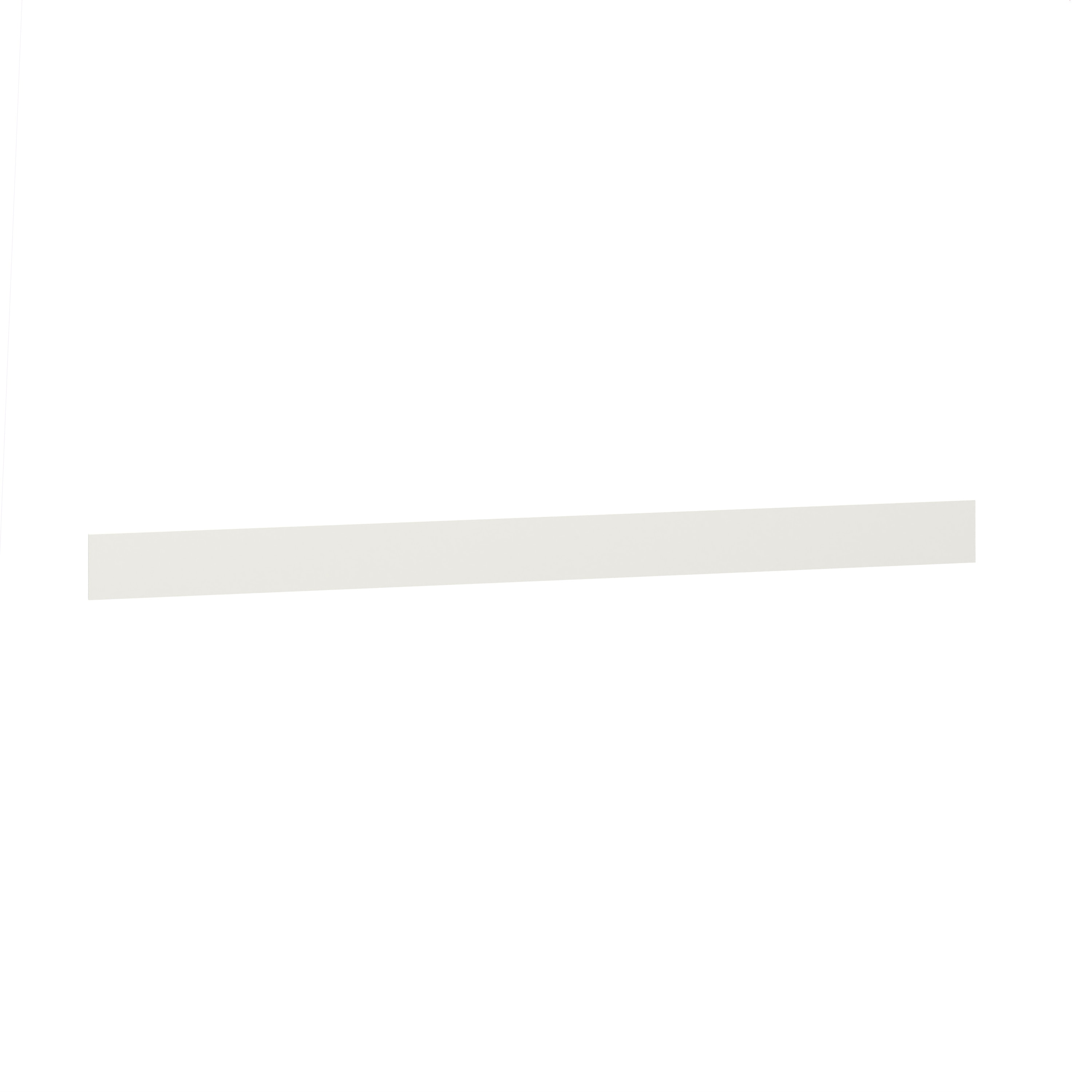 Diamond NOW G10 TOEKICK8 Arcadia Cabinet Toe Kick 96.0-in W x 4.0-in H x 0.22-in D White Laminate