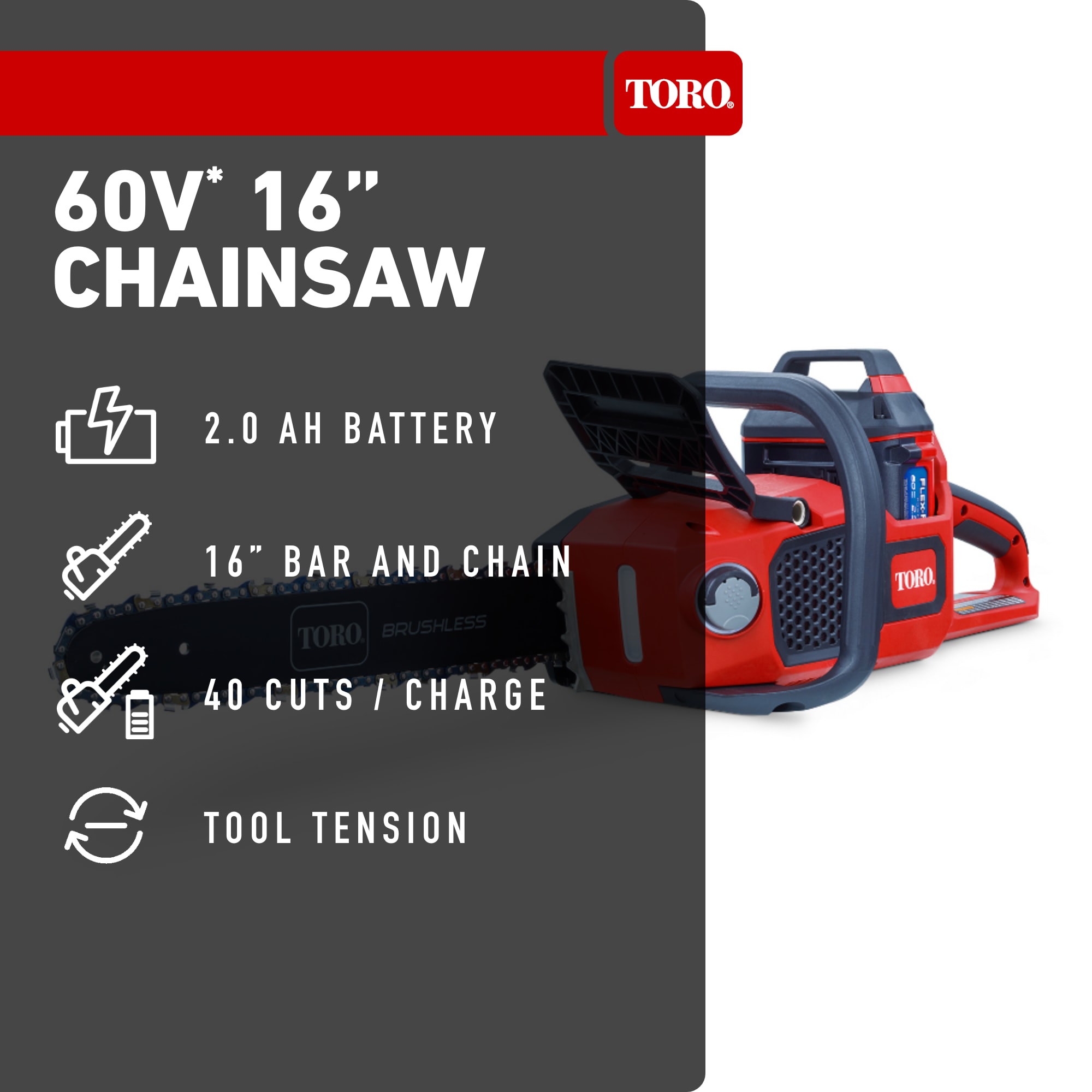Toro 51851 Cordless-Chainsaw - View #2