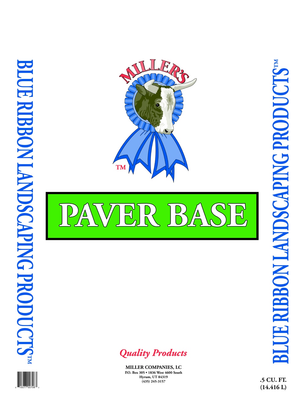  706 Paver base 0.5 Cubic feet Off-whte Paver base