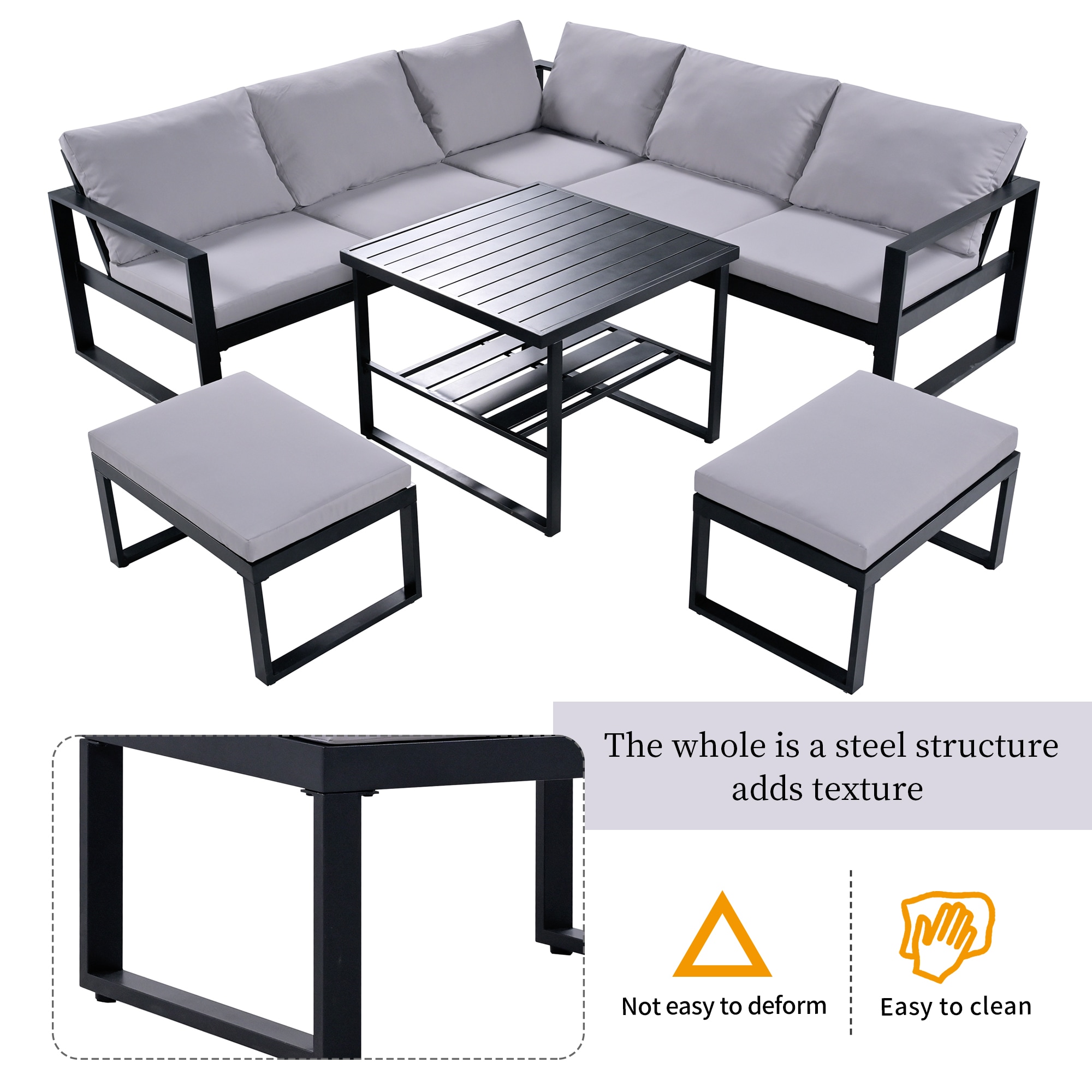 Bayfeve BFDS-26120004 Patio-Conversation-Sets - View #4