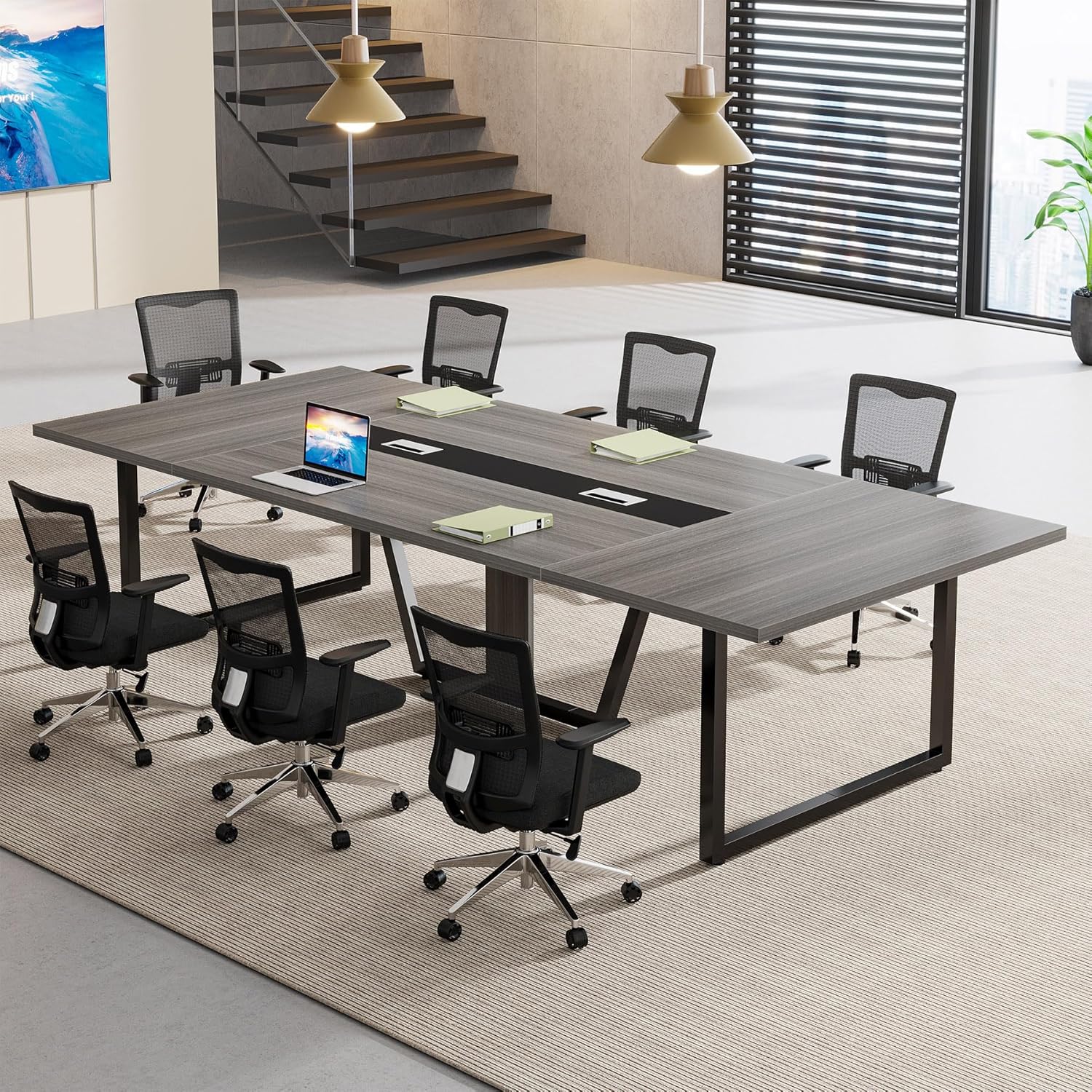 Tribesigns LWOYJL-0256YY Office-Tables - View #3