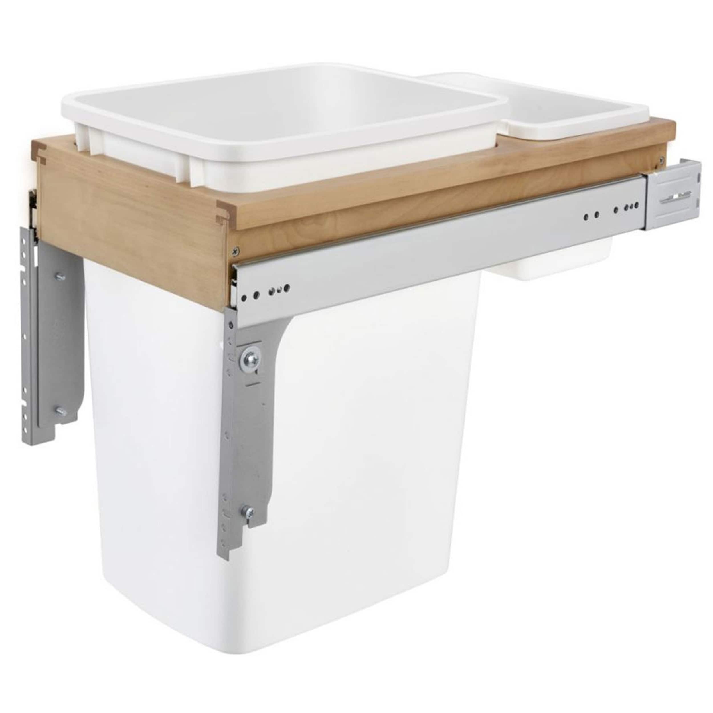Rev-A-Shelf 176713 11-in x 22-in x 18-in 35-Quarts Pull-out trash can
