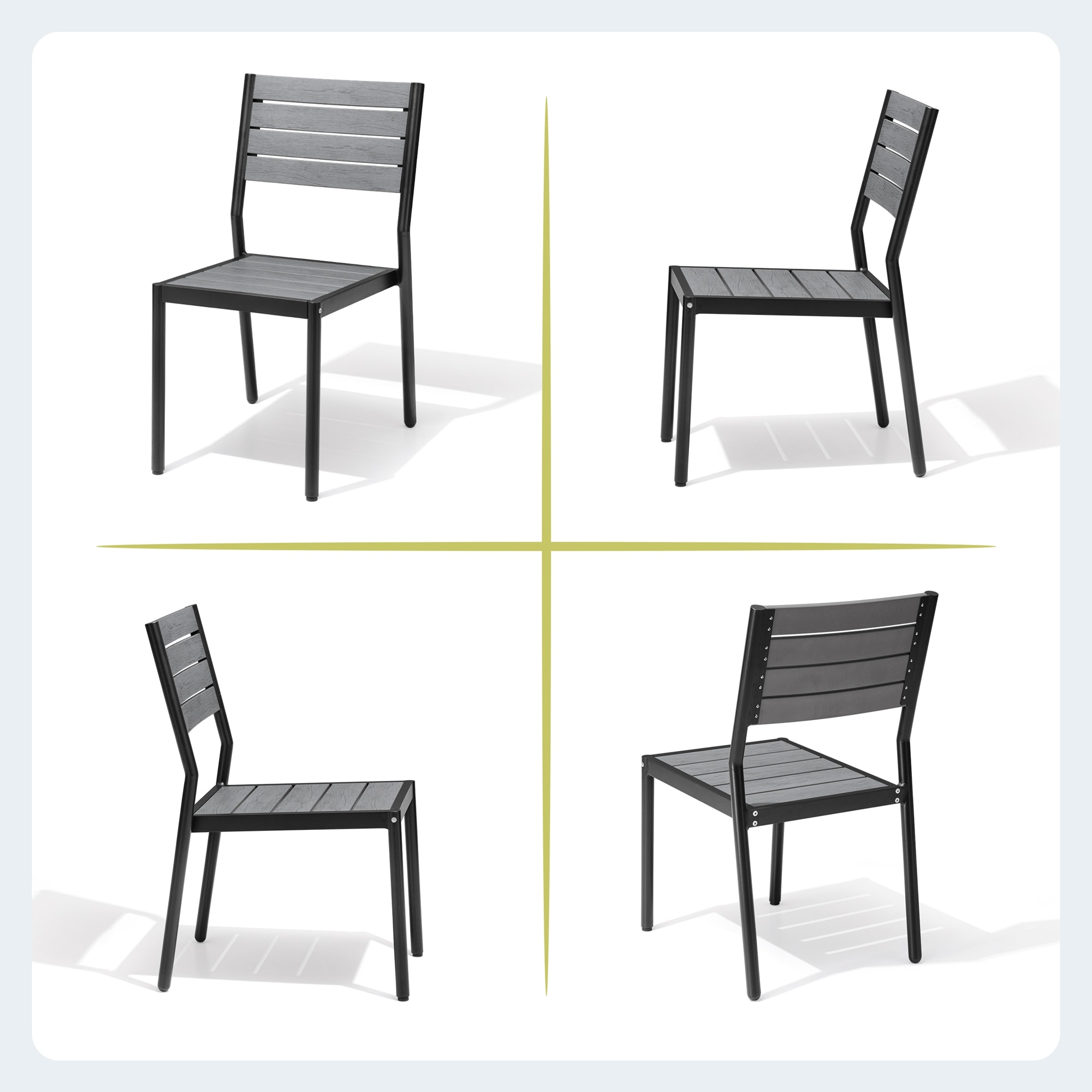 Crestlive Products CL-DC037GRY-2 Patio-Chairs - View #6