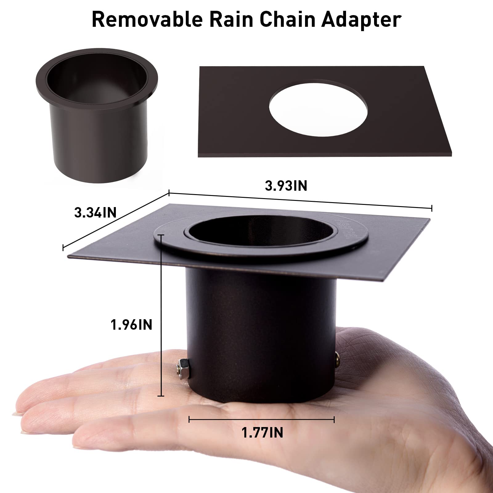 Afoxsos LAF0304R23 Rain-Chains - View #3