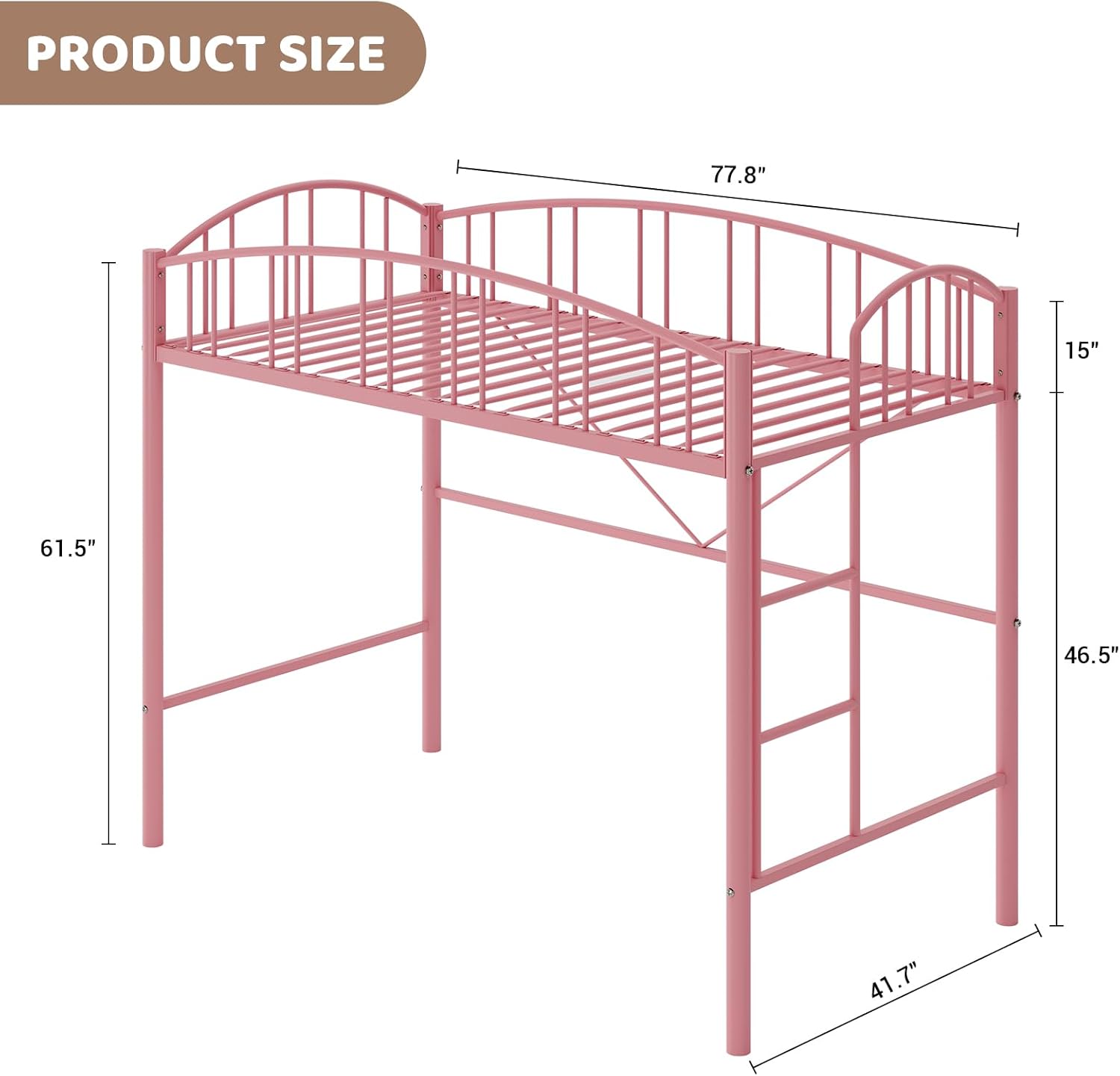 Qeetex DHZ-PHO-16Q574TV Bunk-Beds - View #2