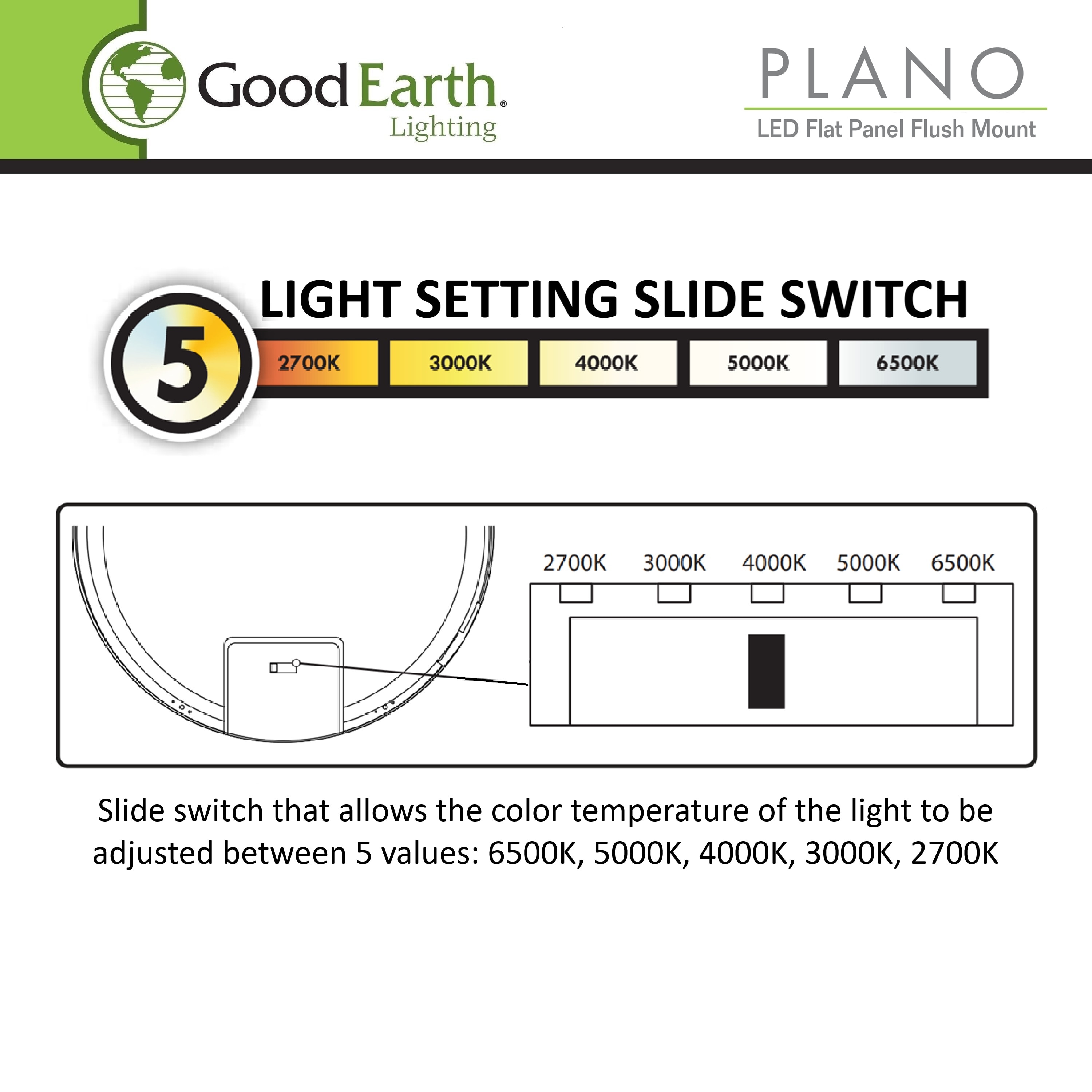Good Earth Lighting FP1246-WHG-17LFC-G flushmounts - View #6