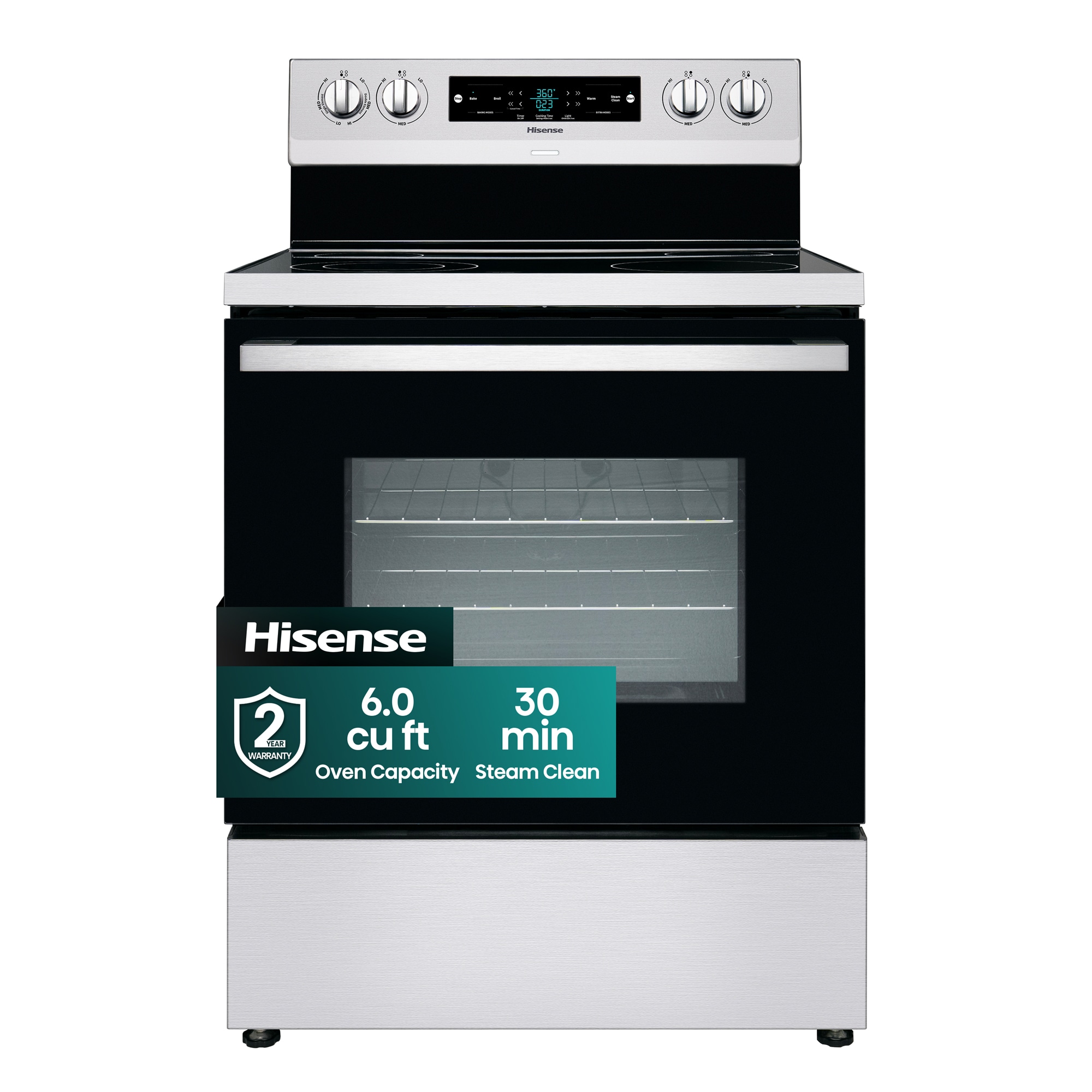 Hisense HBE3401NAS Freestanding-Electric-Ranges - View #3