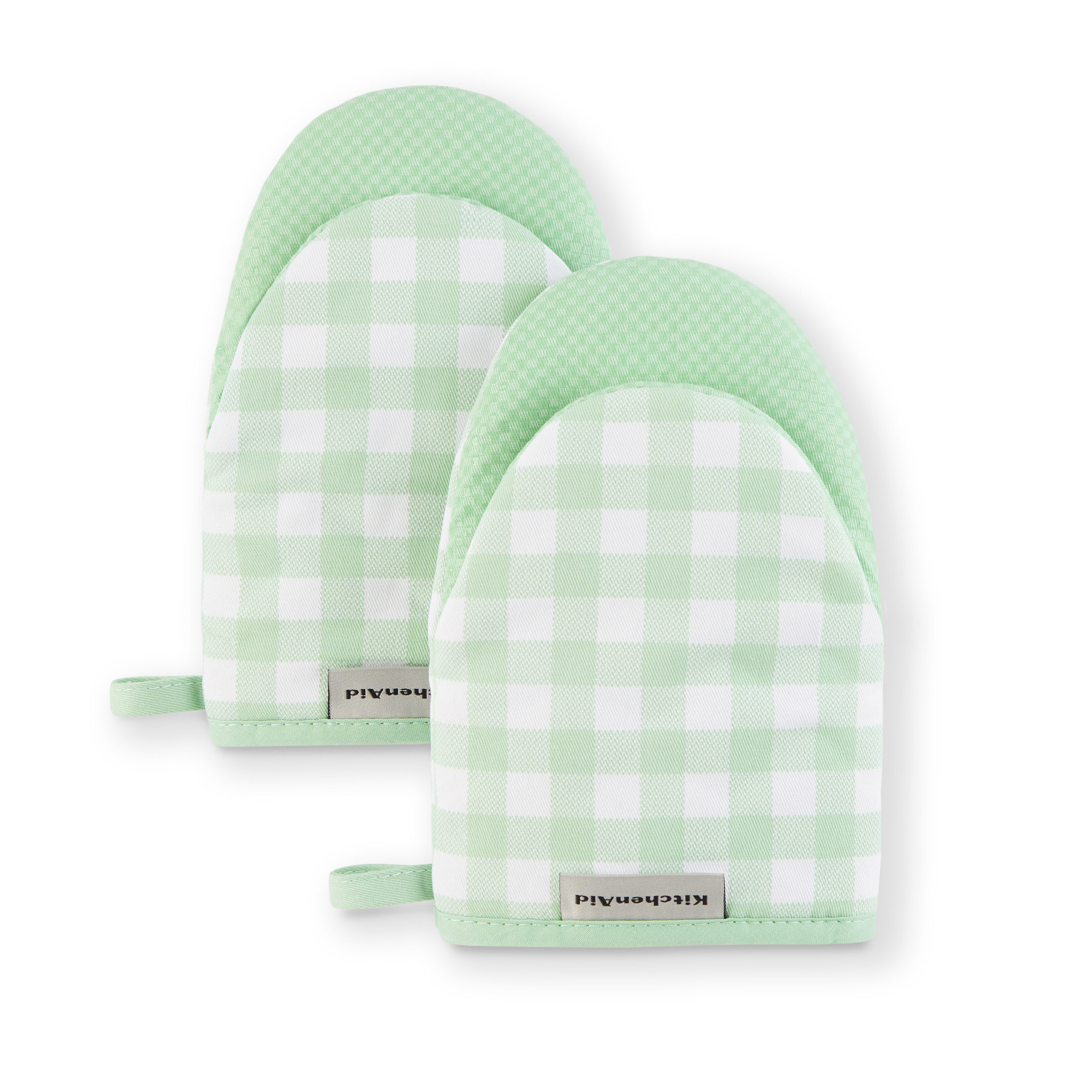 KitchenAid Cotton Gingham Any Occasion Oven Mitt in the Kitchen Towels  department at