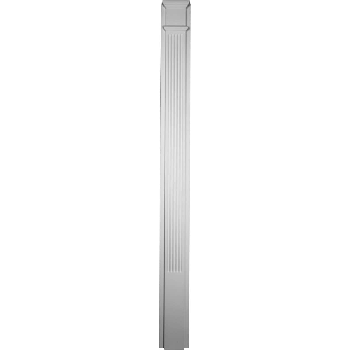 Ekena Millwork PIL07X90X02FL 7-7/8-in x 90-1/2-in Unfinished Urethane Pilaster Entry Door Casing Accent