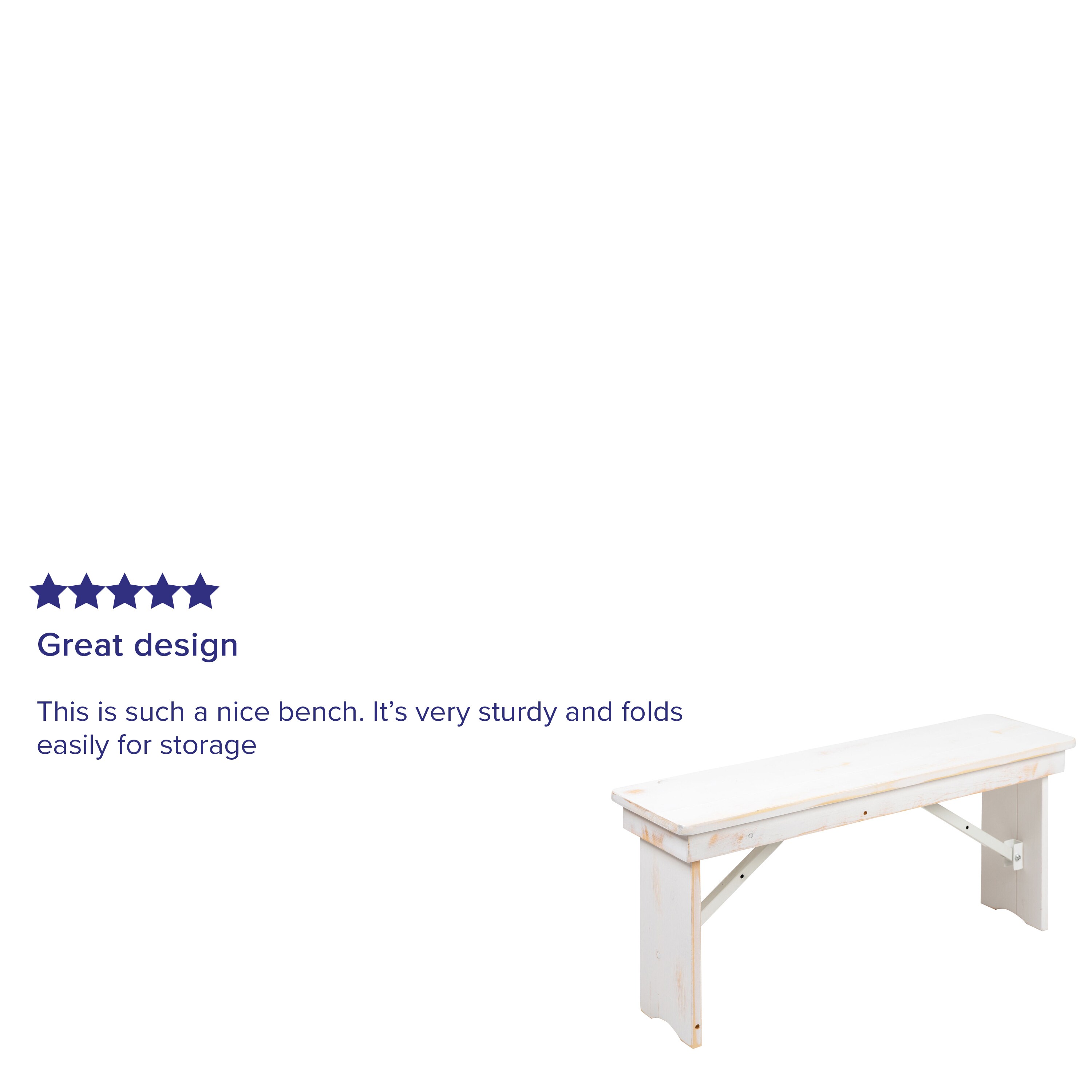 Flash Furniture 889142563648 Dining-Benches - View #4