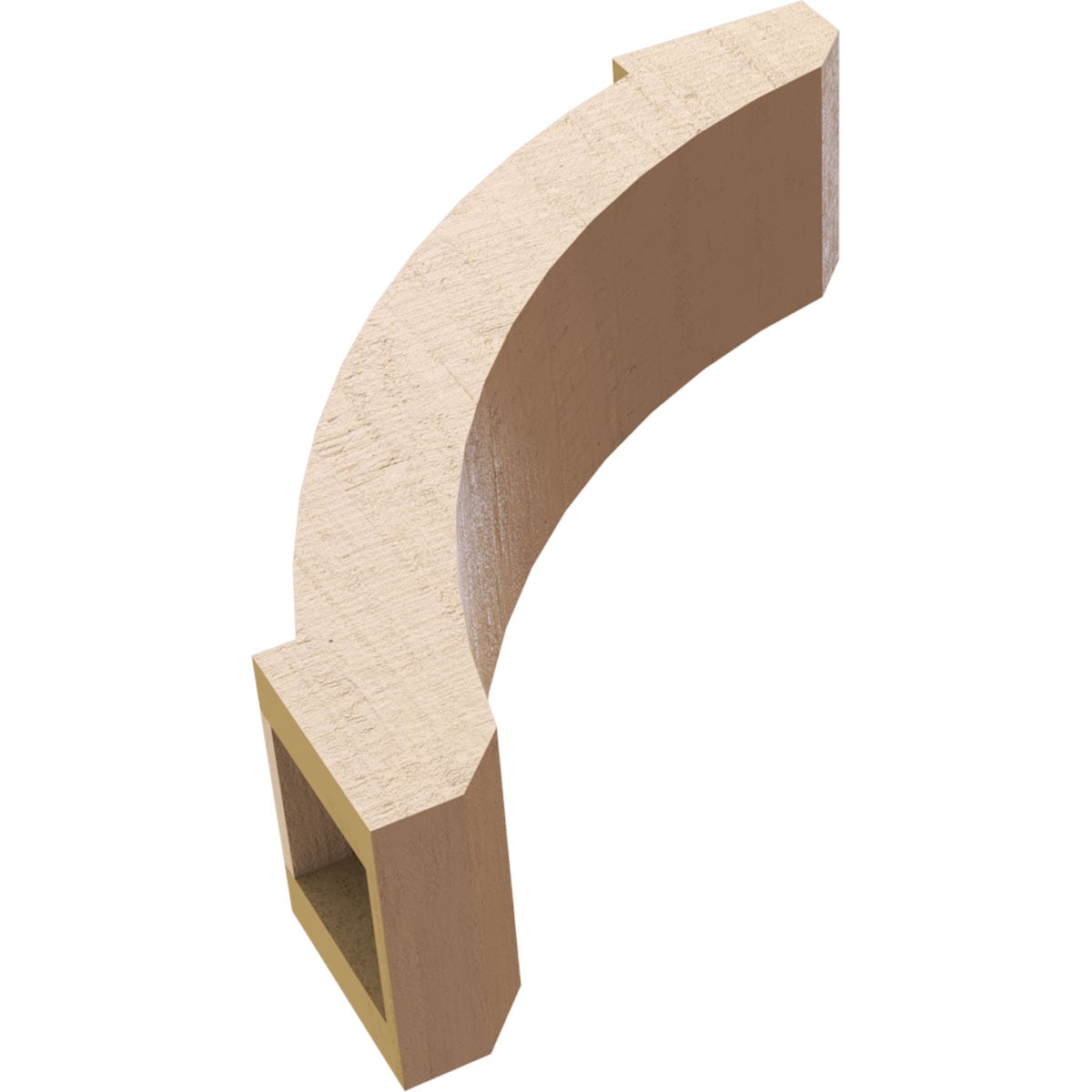 Ekena Millwork BRCUR05X16X16LFTRCPR braces - View #7