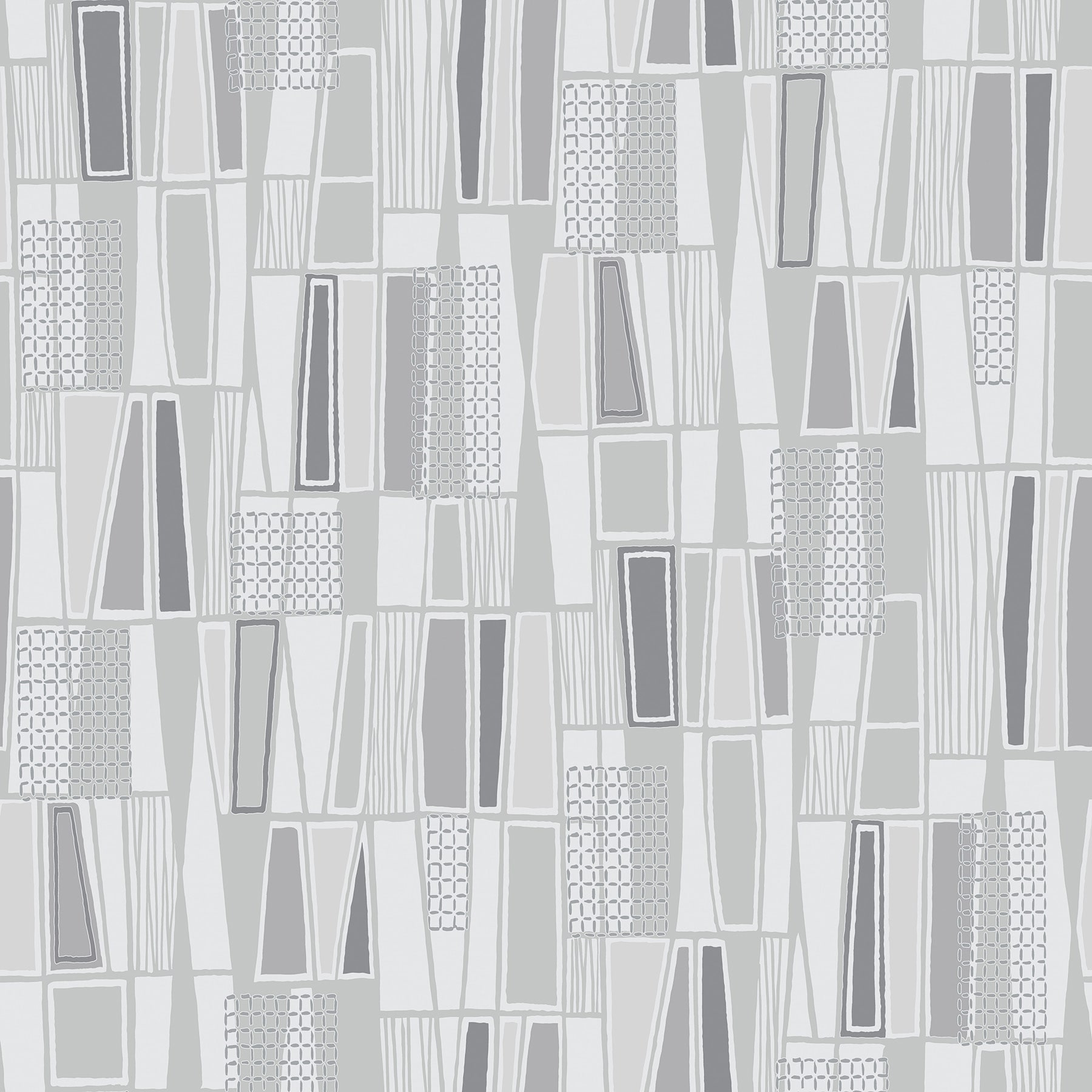 Borastapeter WV5473 Wall Vision 57.0-Sq. Feet Grey Non-woven Floral Unpasted Wallpaper